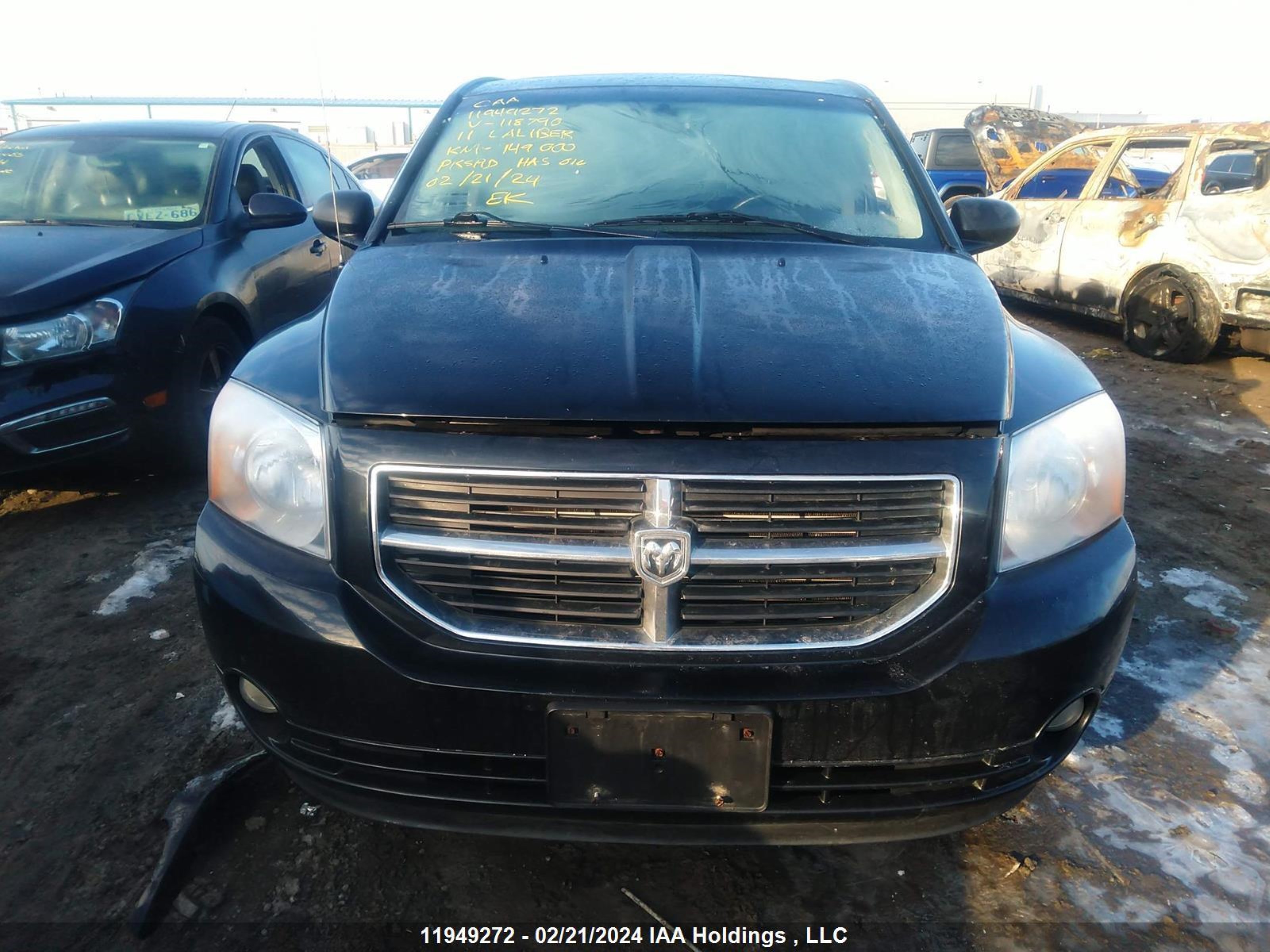 Photo 11 VIN: 1B3CB8HB6BD118790 - DODGE CALIBER 