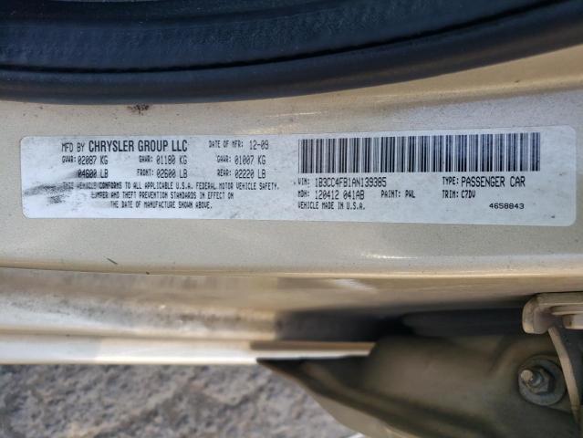 Photo 11 VIN: 1B3CC4FB1AN139385 - DODGE AVENGER SX 