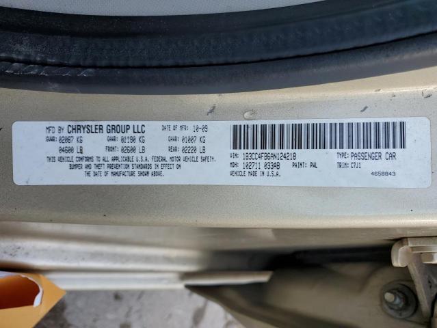 Photo 12 VIN: 1B3CC4FB6AN124218 - DODGE AVENGER SX 