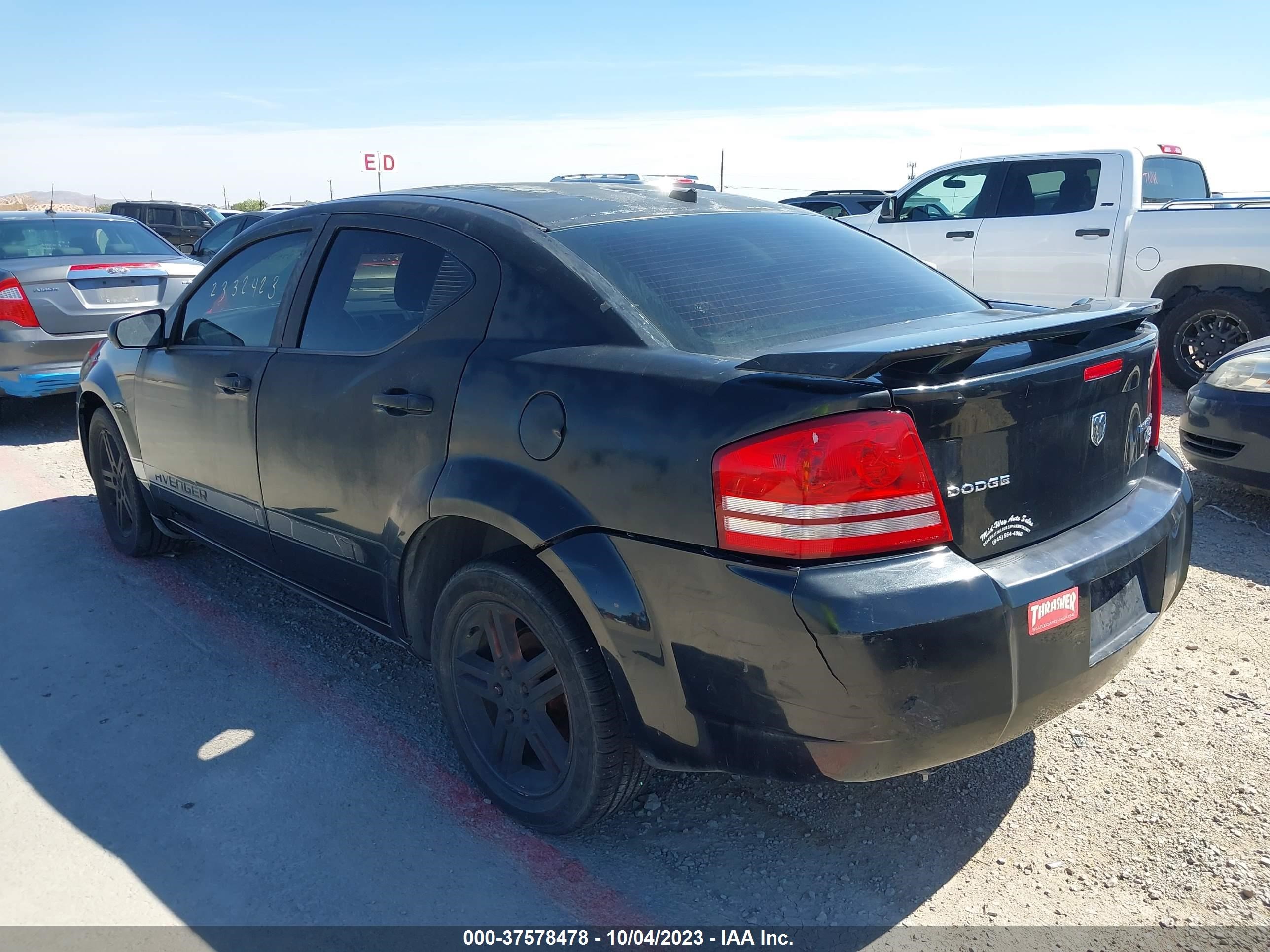 Photo 2 VIN: 1B3CC5FB2AN177858 - DODGE AVENGER 