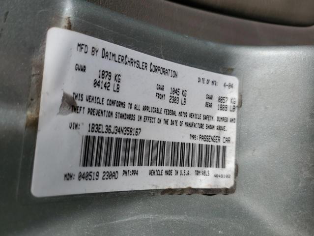 Photo 11 VIN: 1B3EL36J34N358167 - DODGE STRATUS 