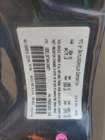 Photo 11 VIN: 1B3EL36T84N134877 - DODGE STRATUS 