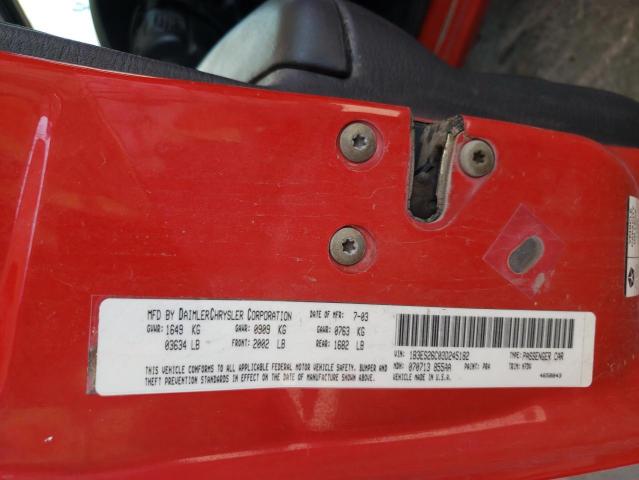 Photo 11 VIN: 1B3ES26C03D245182 - DODGE NEON 