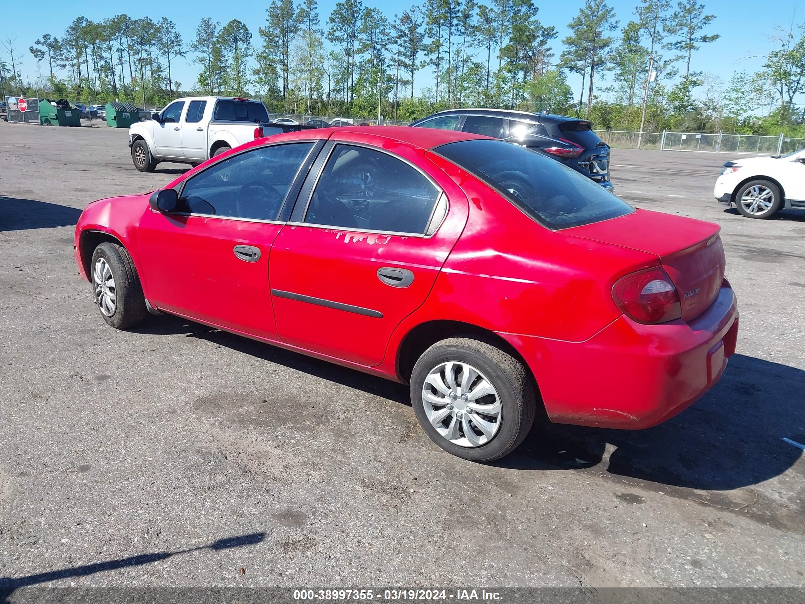 Photo 2 VIN: 1B3ES26C35D101161 - DODGE NEON 