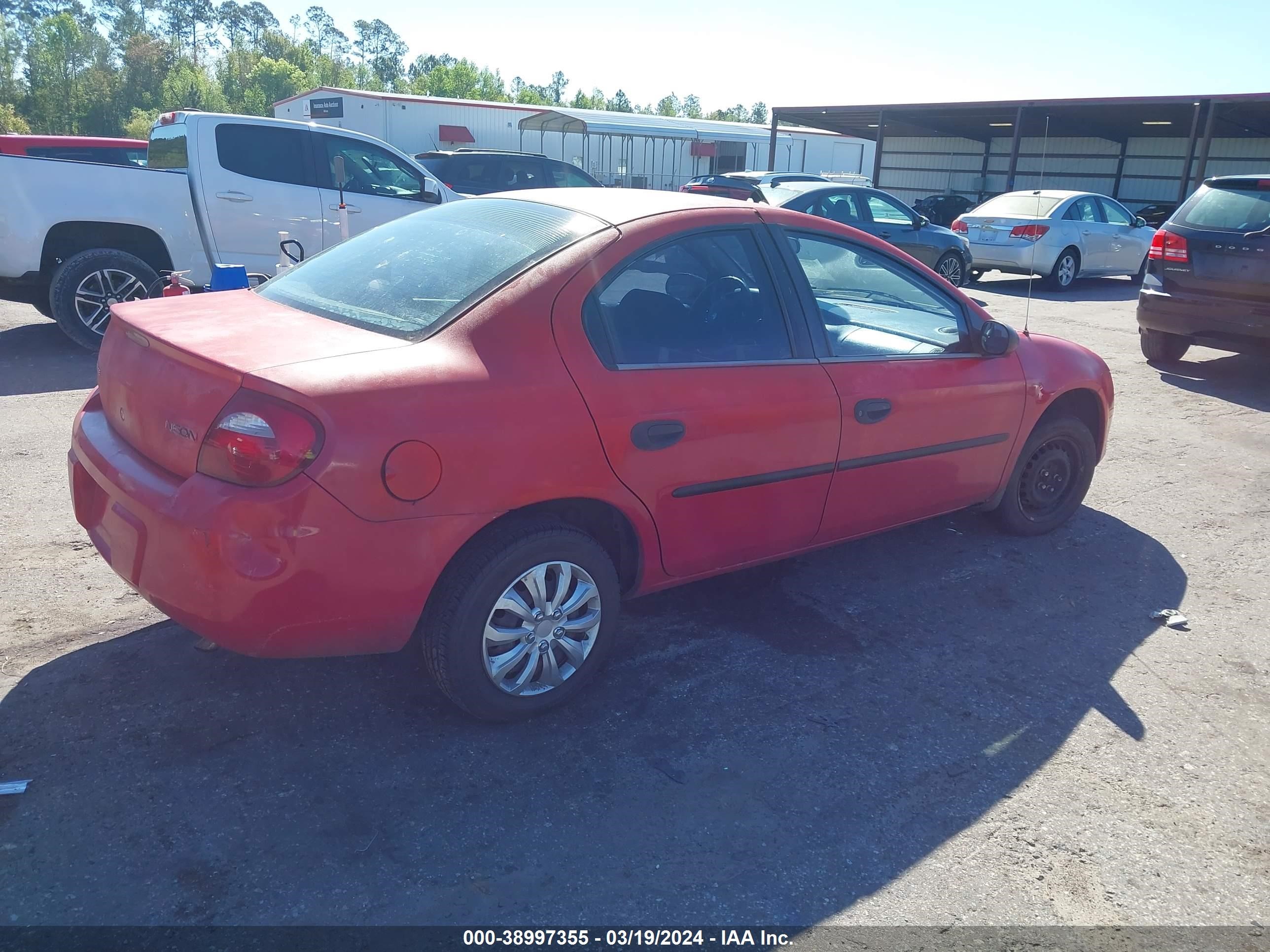 Photo 3 VIN: 1B3ES26C35D101161 - DODGE NEON 