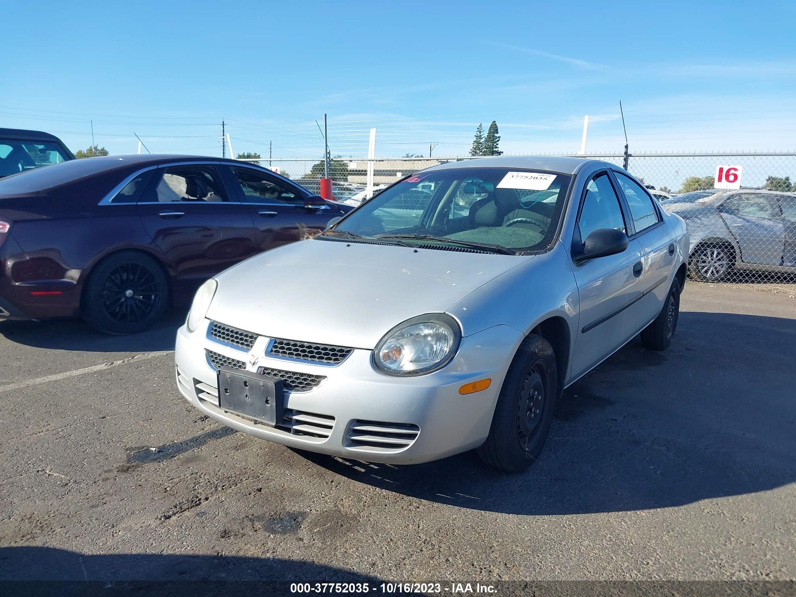 Photo 1 VIN: 1B3ES26C95D247824 - DODGE NEON 