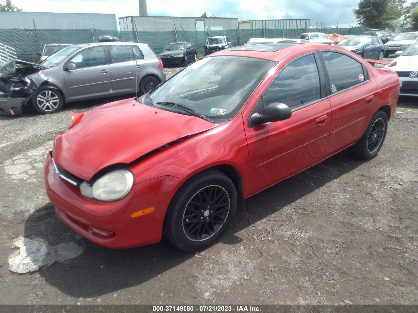 Photo 1 VIN: 1B3ES46C61D252954 - DODGE NEON 