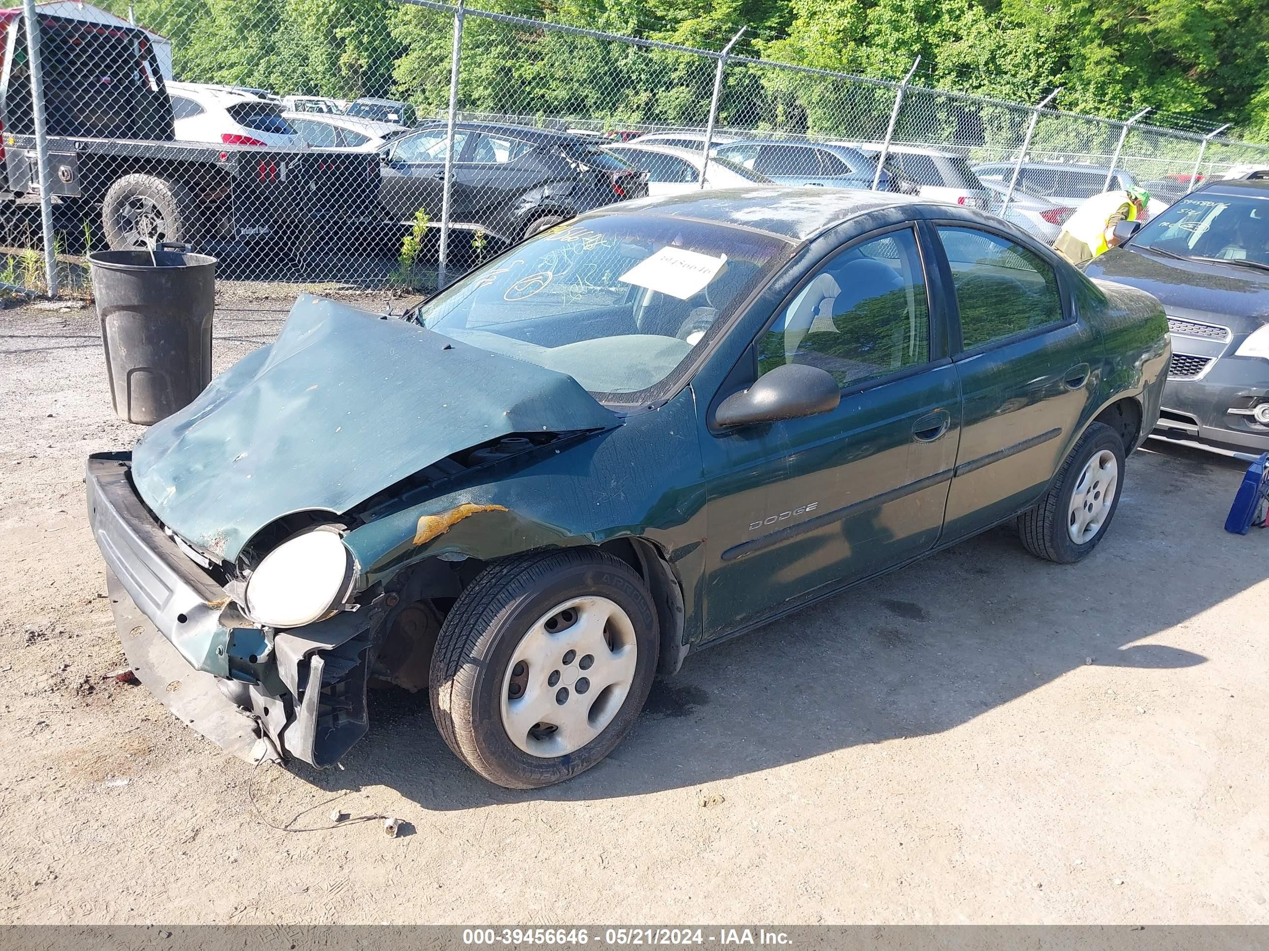 Photo 1 VIN: 1B3ES46C8YD823080 - DODGE NEON 