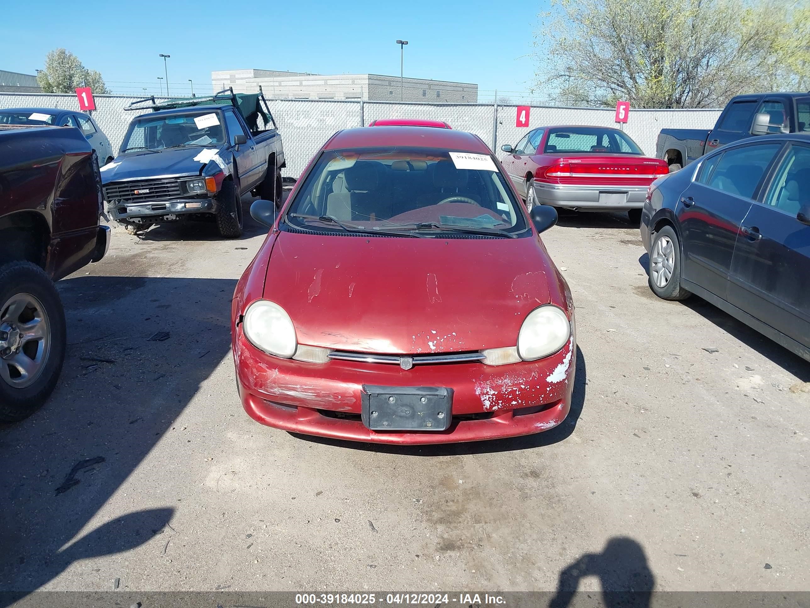 Photo 11 VIN: 1B3ES46C91D268307 - DODGE NEON 