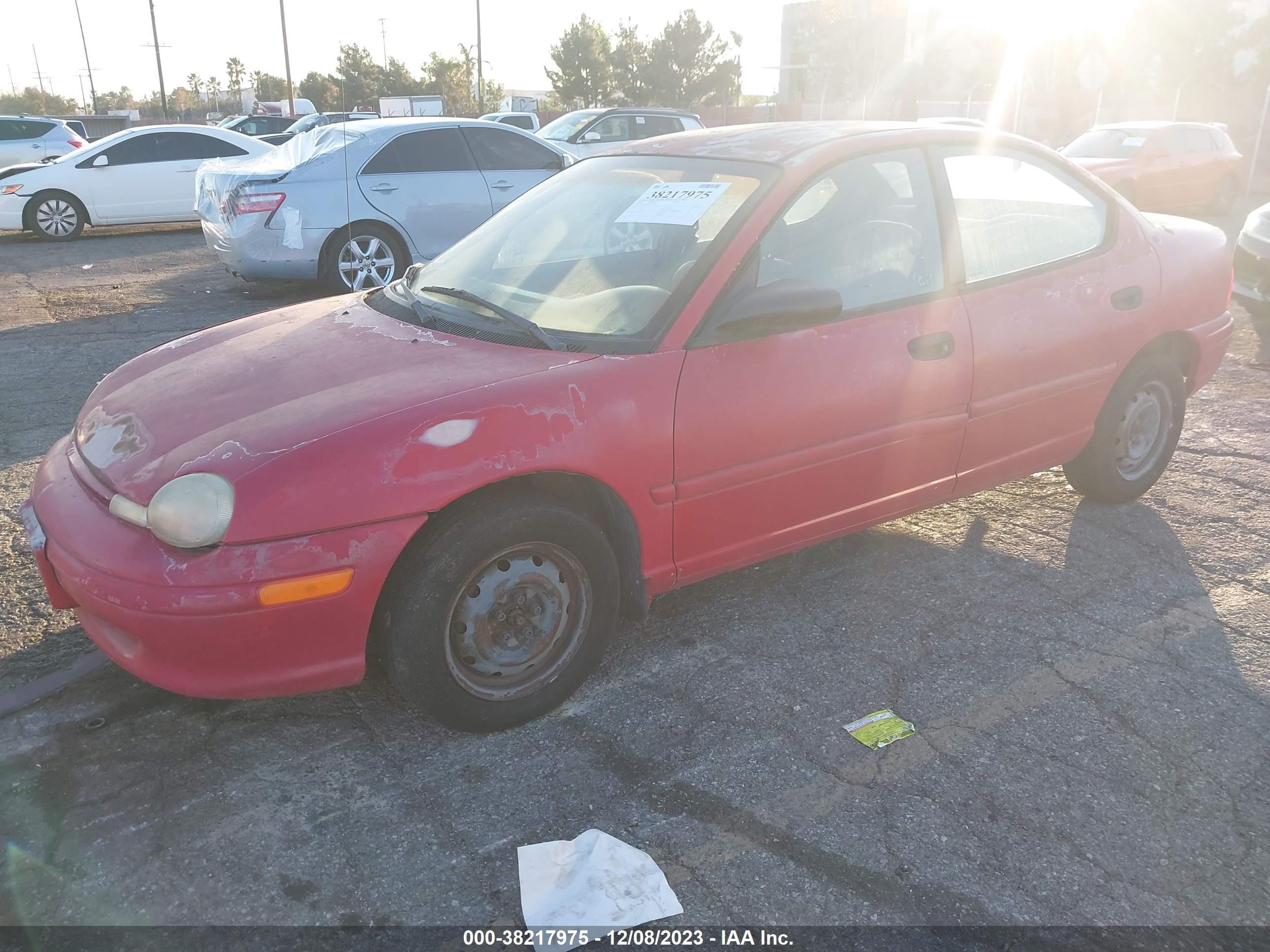 Photo 1 VIN: 1B3ES47C8WD557409 - DODGE NEON 