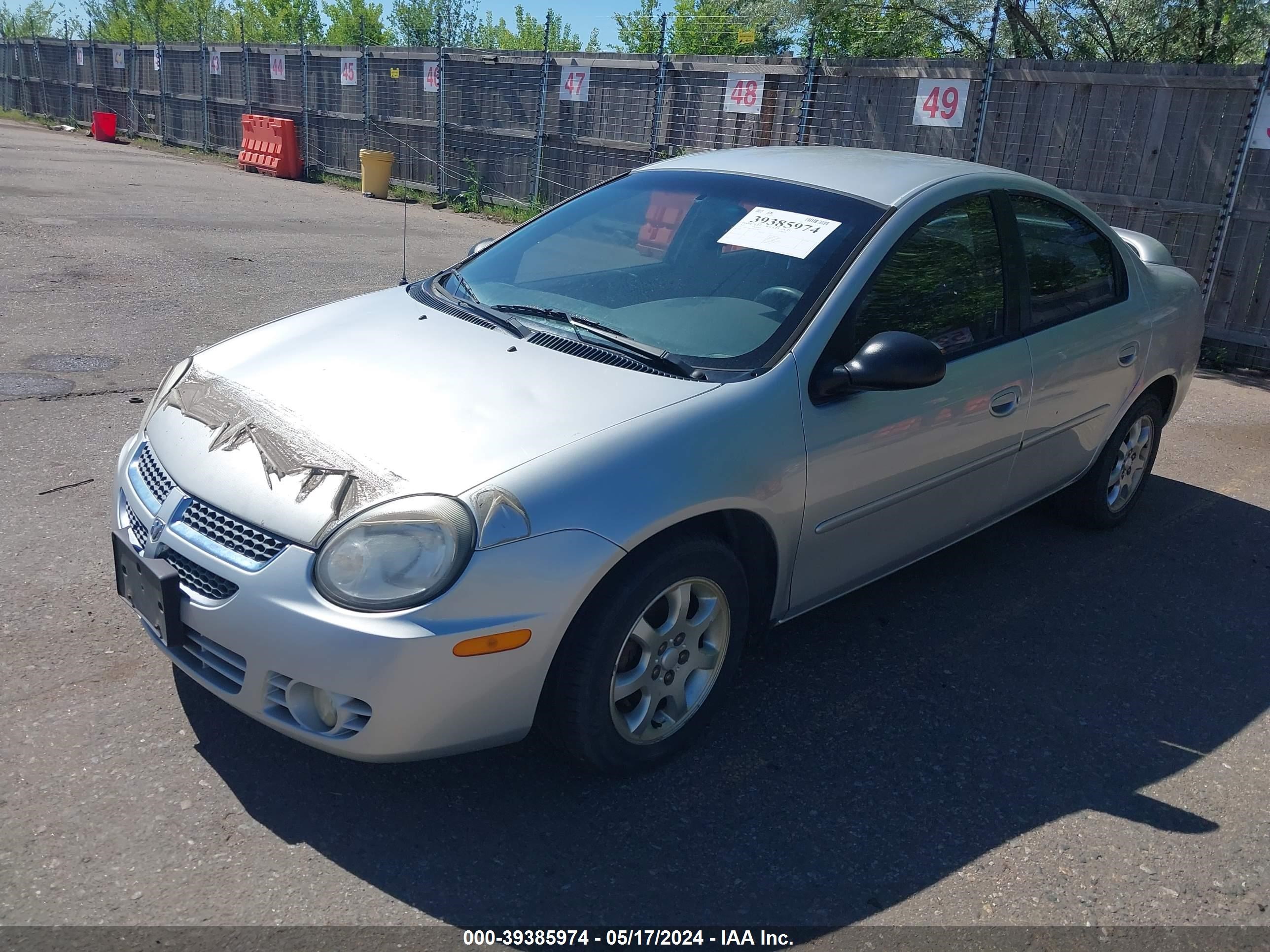 Photo 1 VIN: 1B3ES56C33D182967 - DODGE NEON 