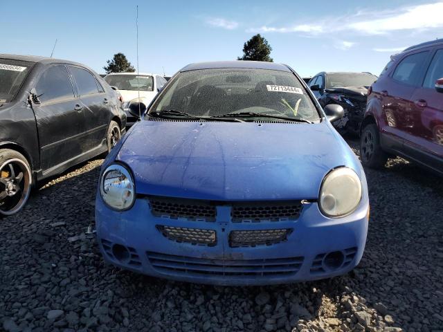 Photo 4 VIN: 1B3ES56C34D527917 - DODGE NEON SXT 