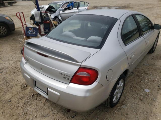 Photo 3 VIN: 1B3ES56C34D566989 - DODGE NEON SXT 