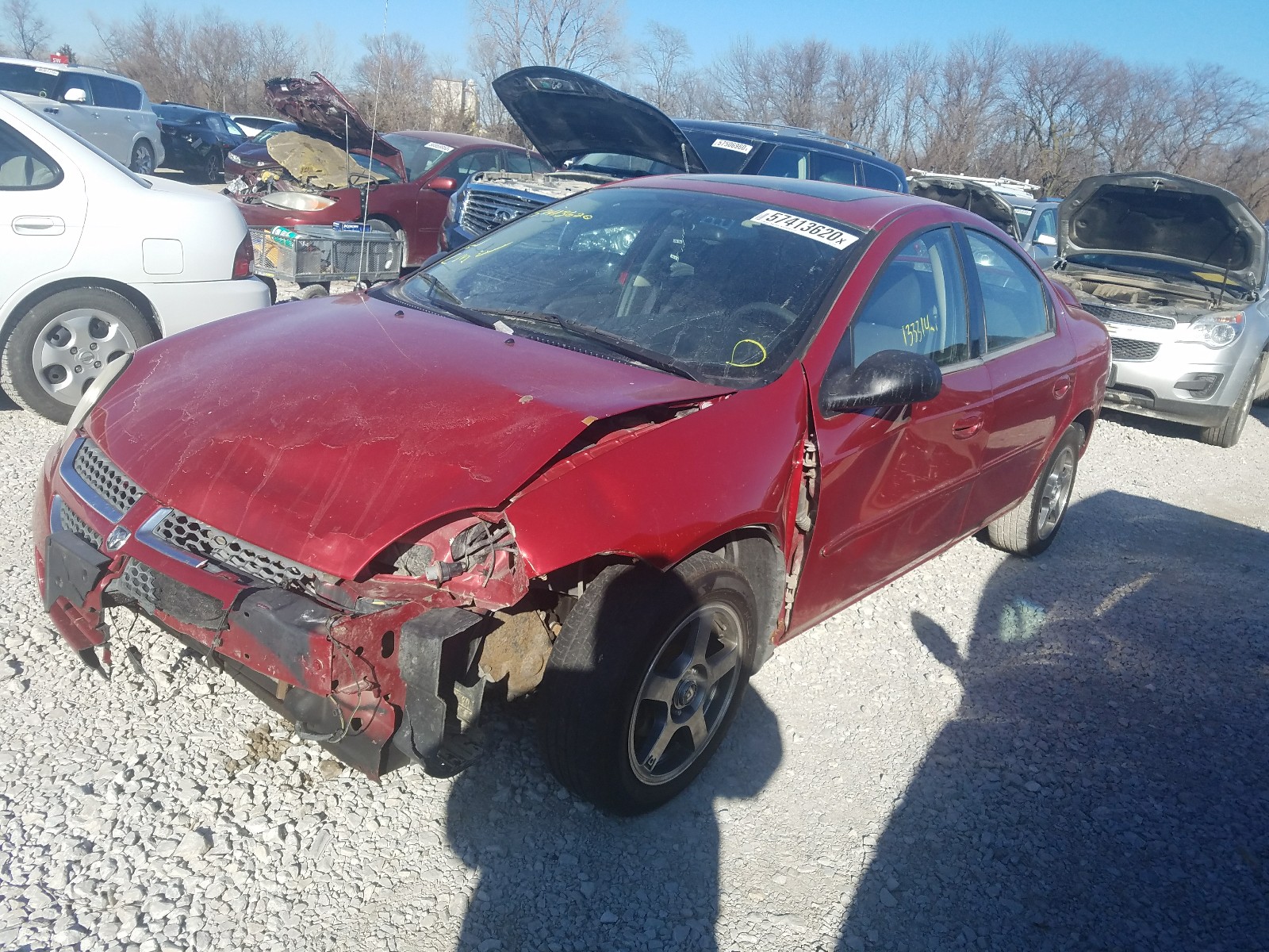 Photo 1 VIN: 1B3ES56C35D259369 - DODGE NEON SXT 