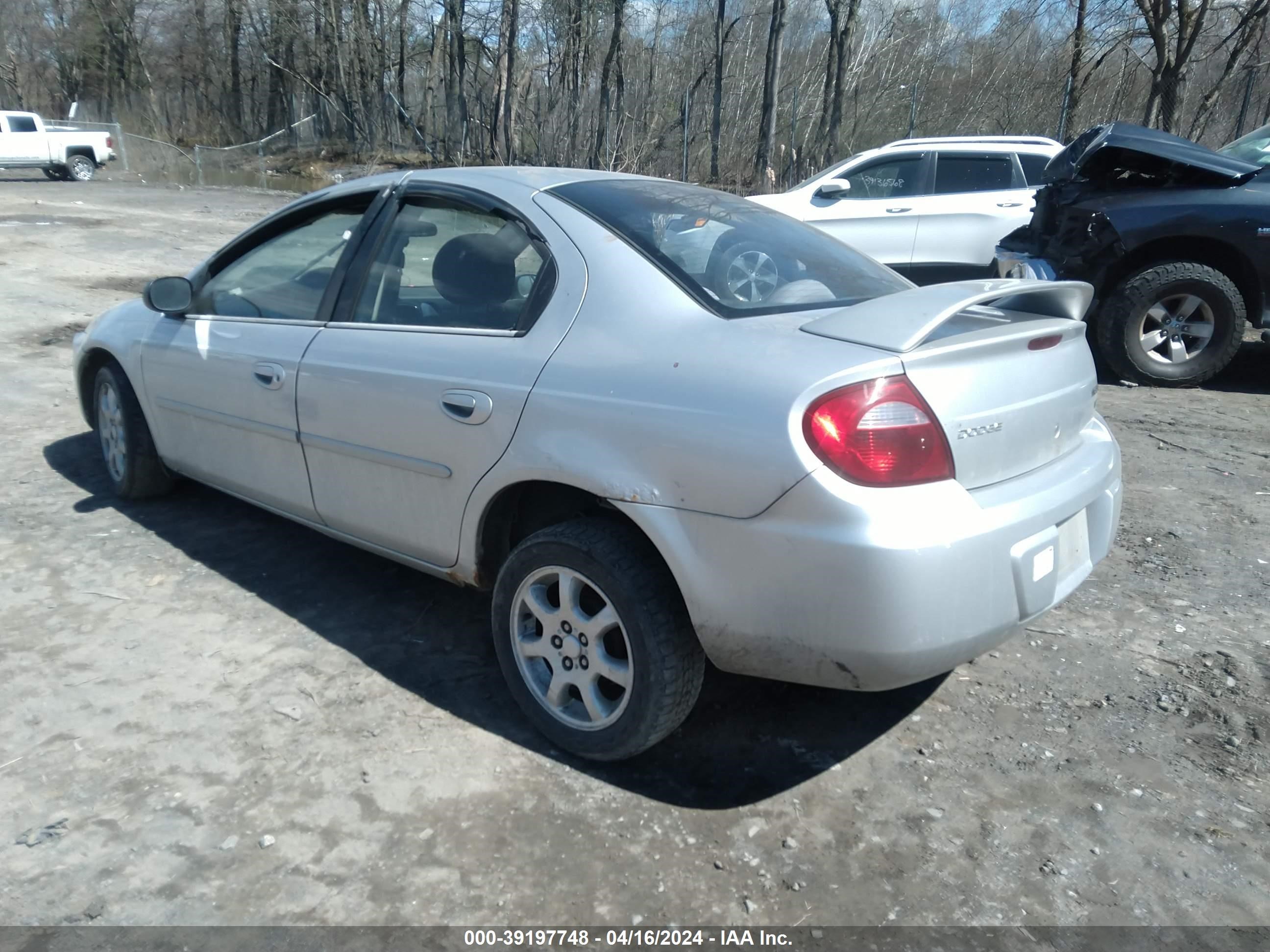 Photo 2 VIN: 1B3ES56C45D104135 - DODGE NEON 