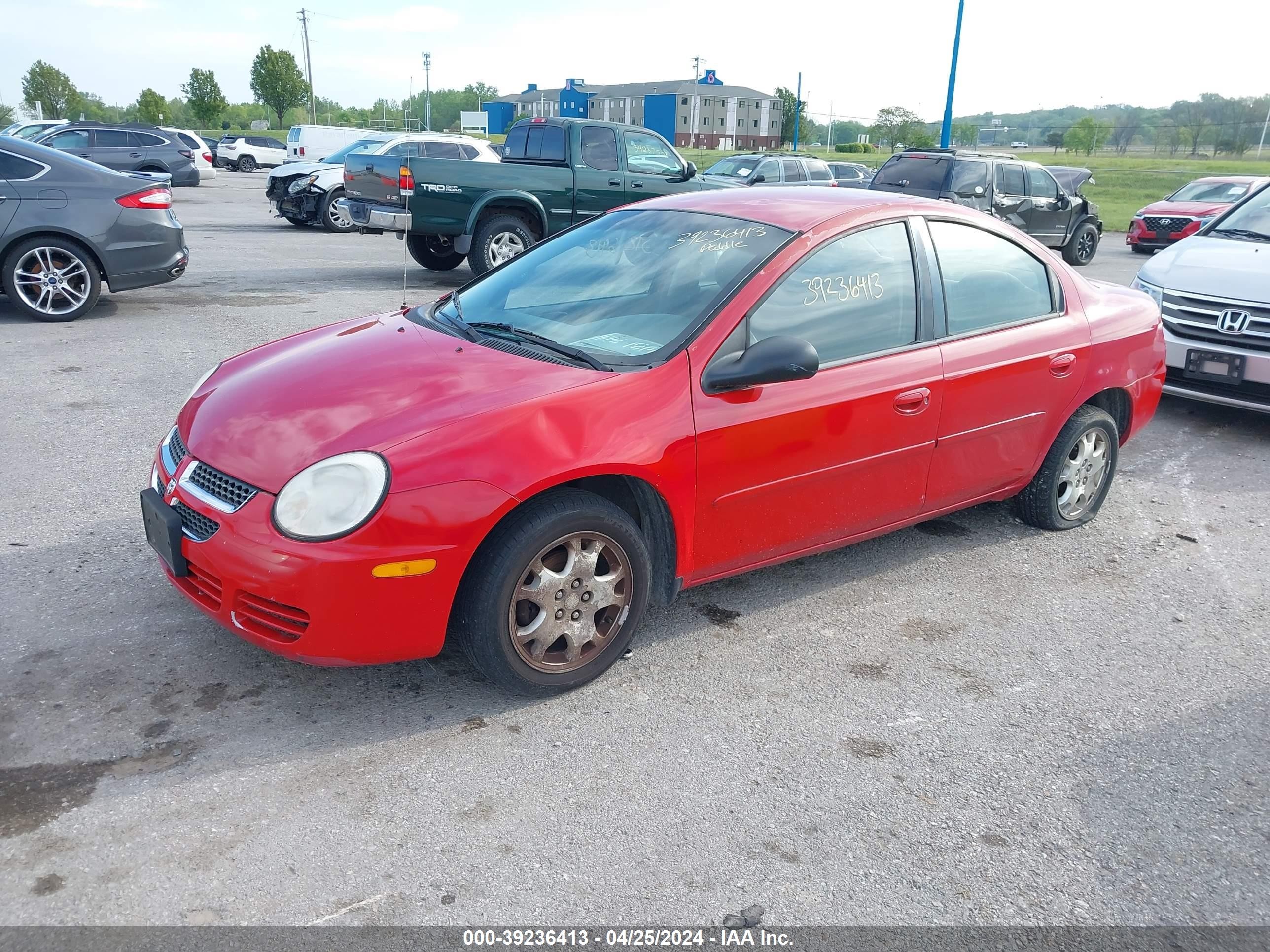 Photo 1 VIN: 1B3ES56C84D584310 - DODGE NEON 