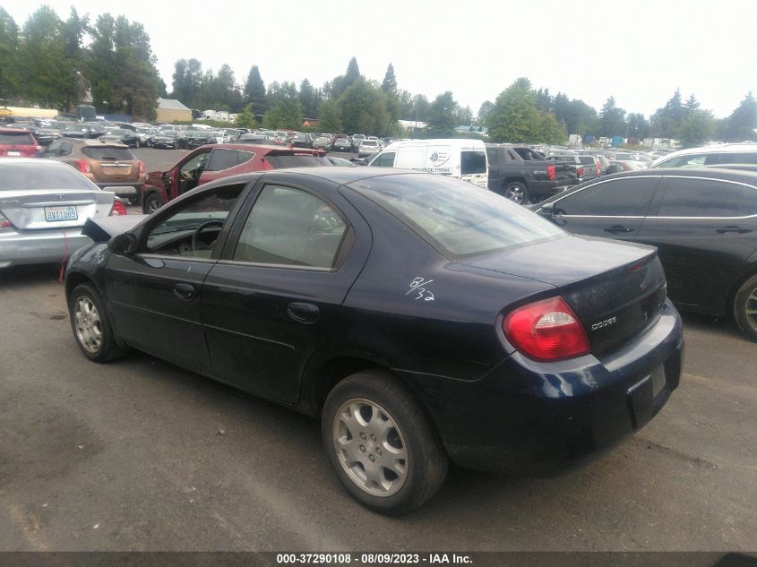 Photo 2 VIN: 1B3ES56C85D250277 - DODGE NEON 