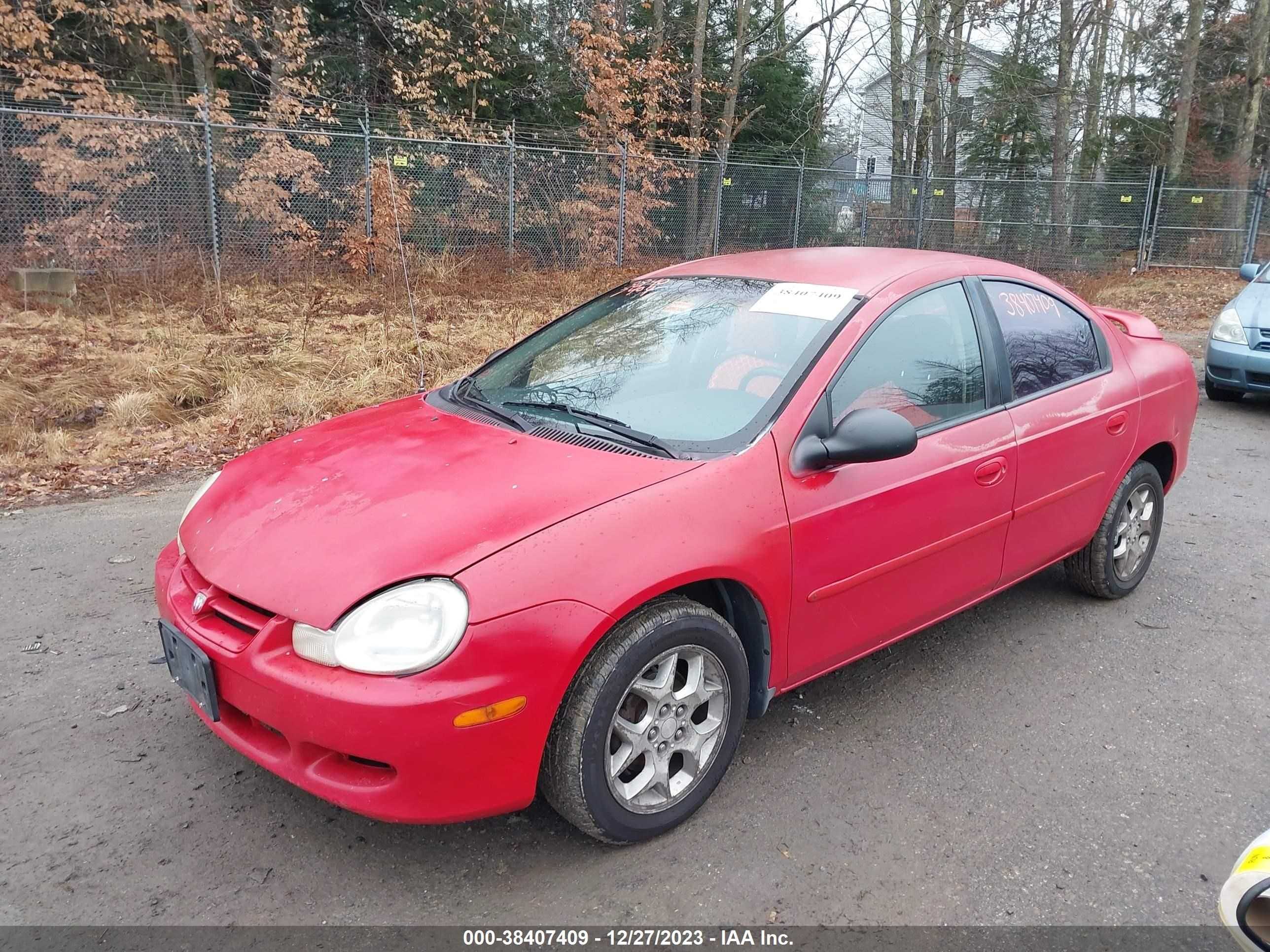 Photo 1 VIN: 1B3ES56C92D621197 - DODGE NEON 