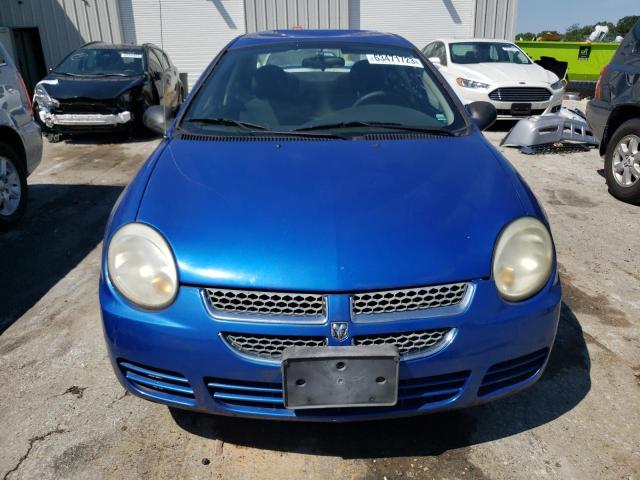 Photo 4 VIN: 1B3ES56C95D231849 - DODGE NEON SXT 