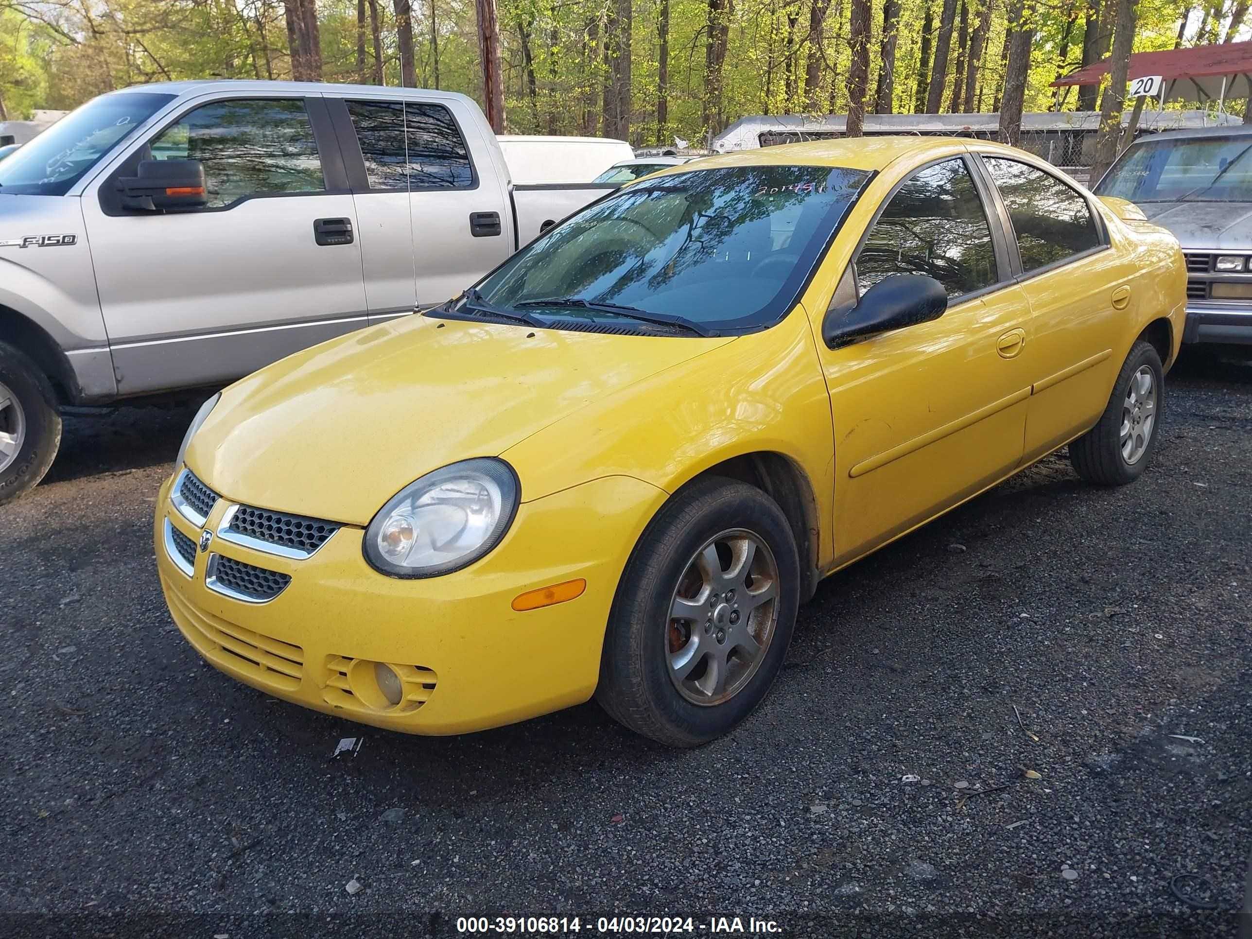 Photo 1 VIN: 1B3ES56CX3D201451 - DODGE NEON 