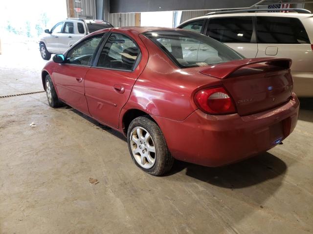 Photo 2 VIN: 1B3ES56CX3D236619 - DODGE NEON SXT 