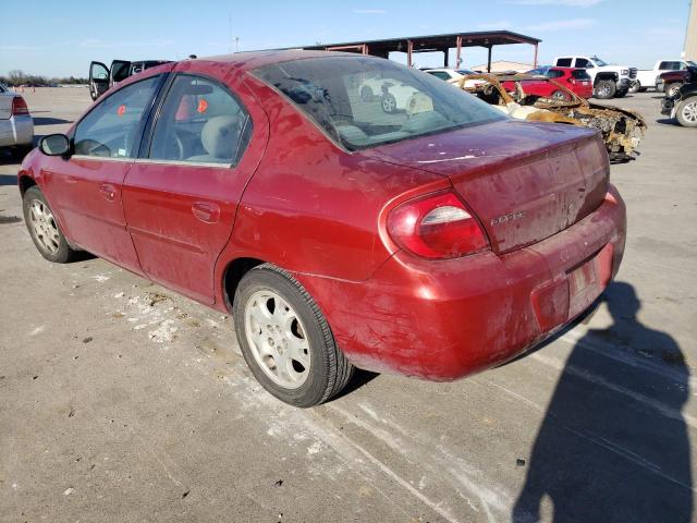 Photo 2 VIN: 1B3ES56CX4D625679 - DODGE NEON SXT 