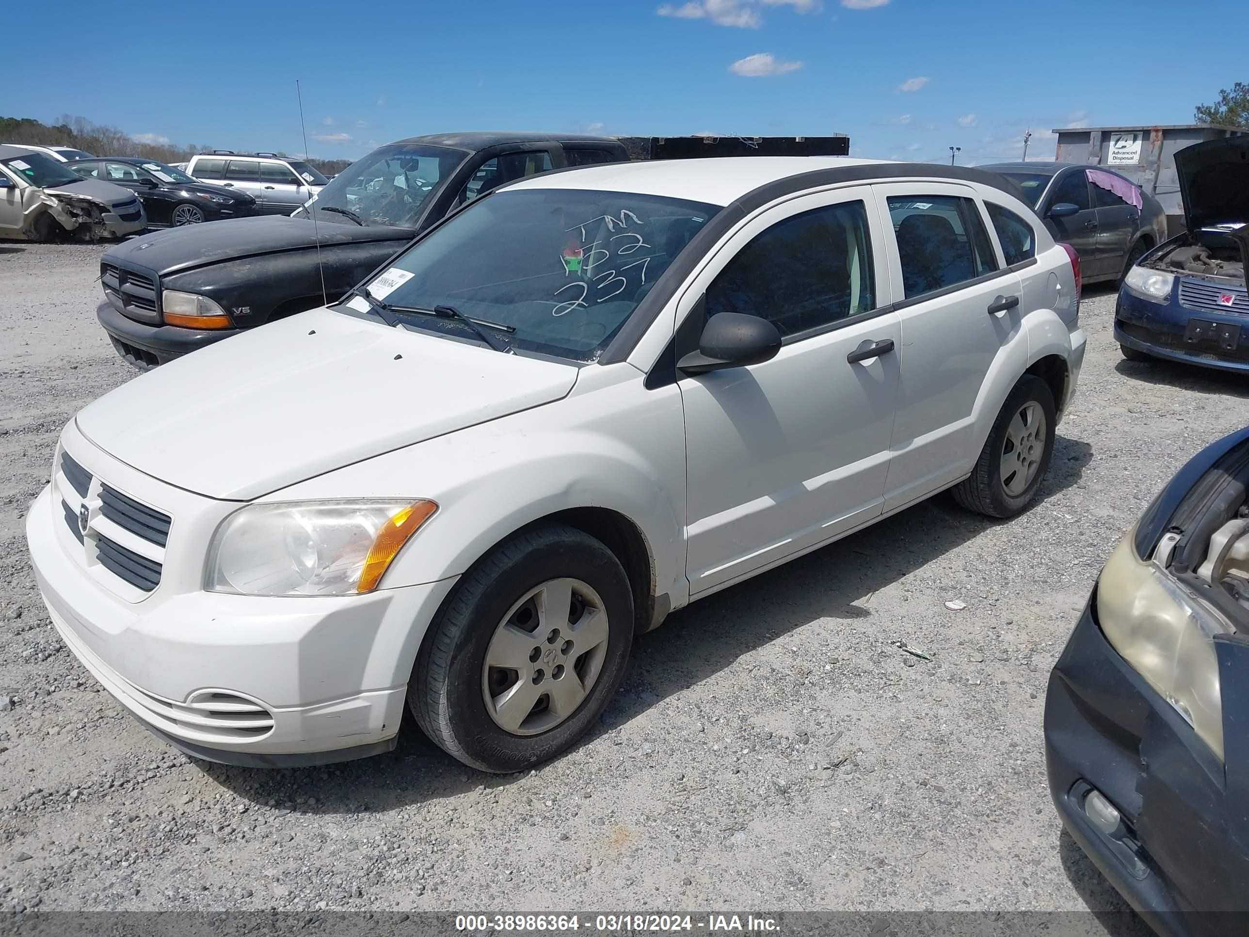 Photo 1 VIN: 1B3HB28A39D152237 - DODGE CALIBER 