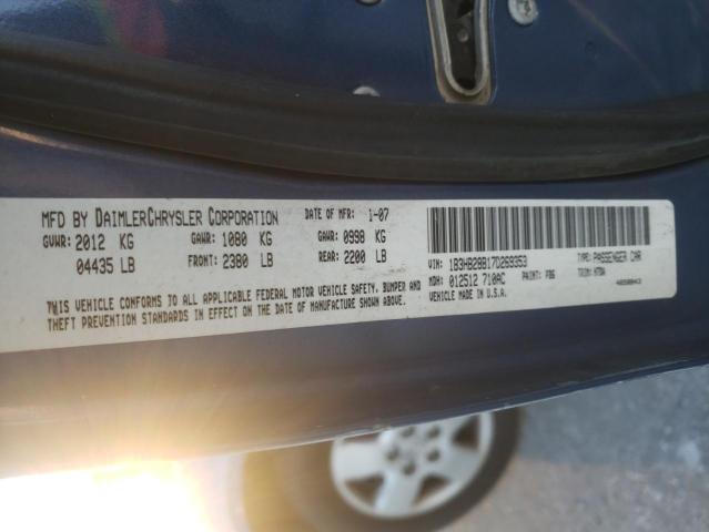 Photo 12 VIN: 1B3HB28B17D269353 - DODGE CALIBER 