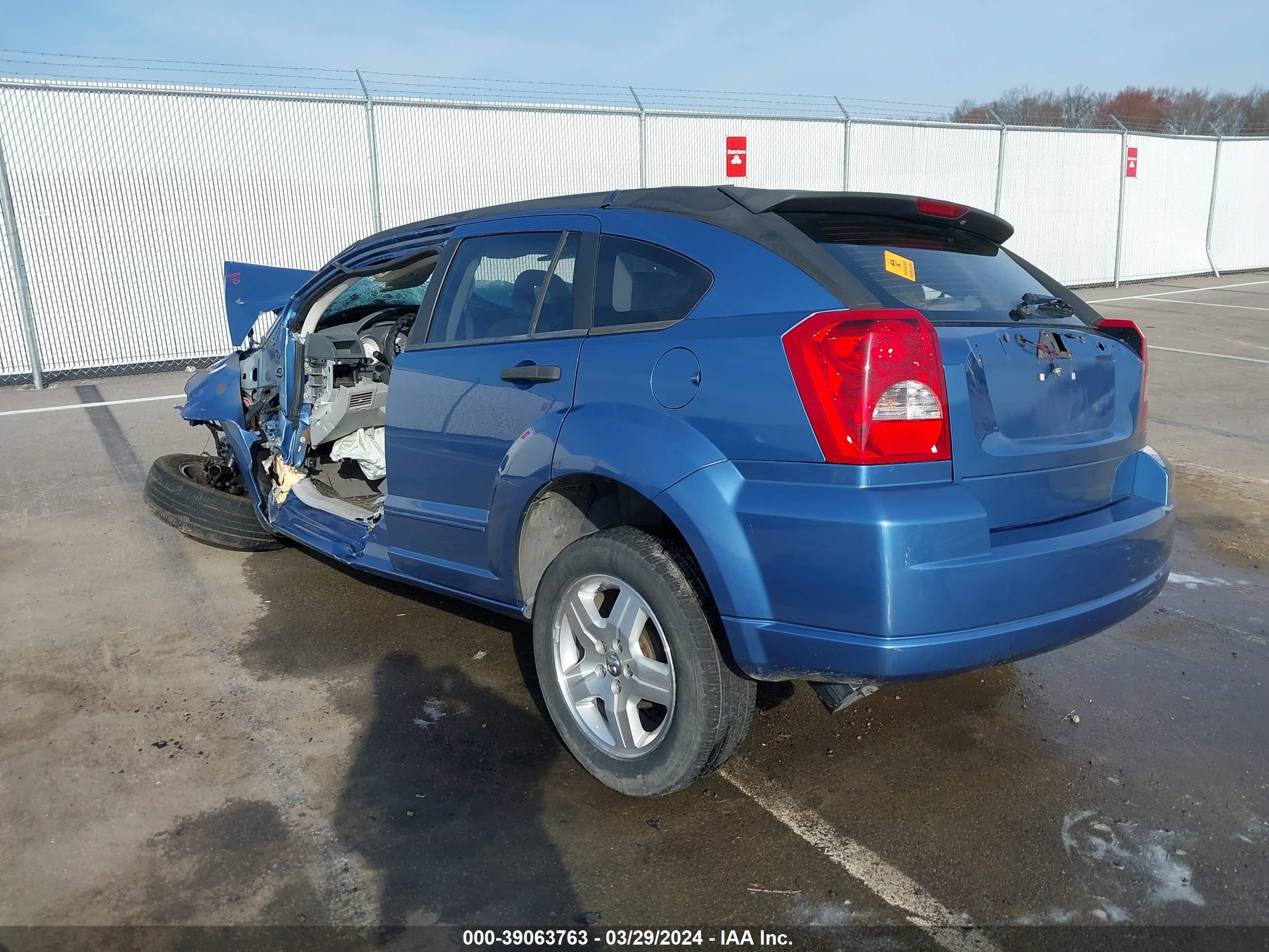 Photo 2 VIN: 1B3HB48B17D108027 - DODGE CALIBER 