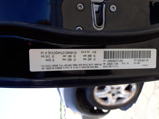 Photo 9 VIN: 1B3HB48B87D513690 - DODGE CALIBER SX 