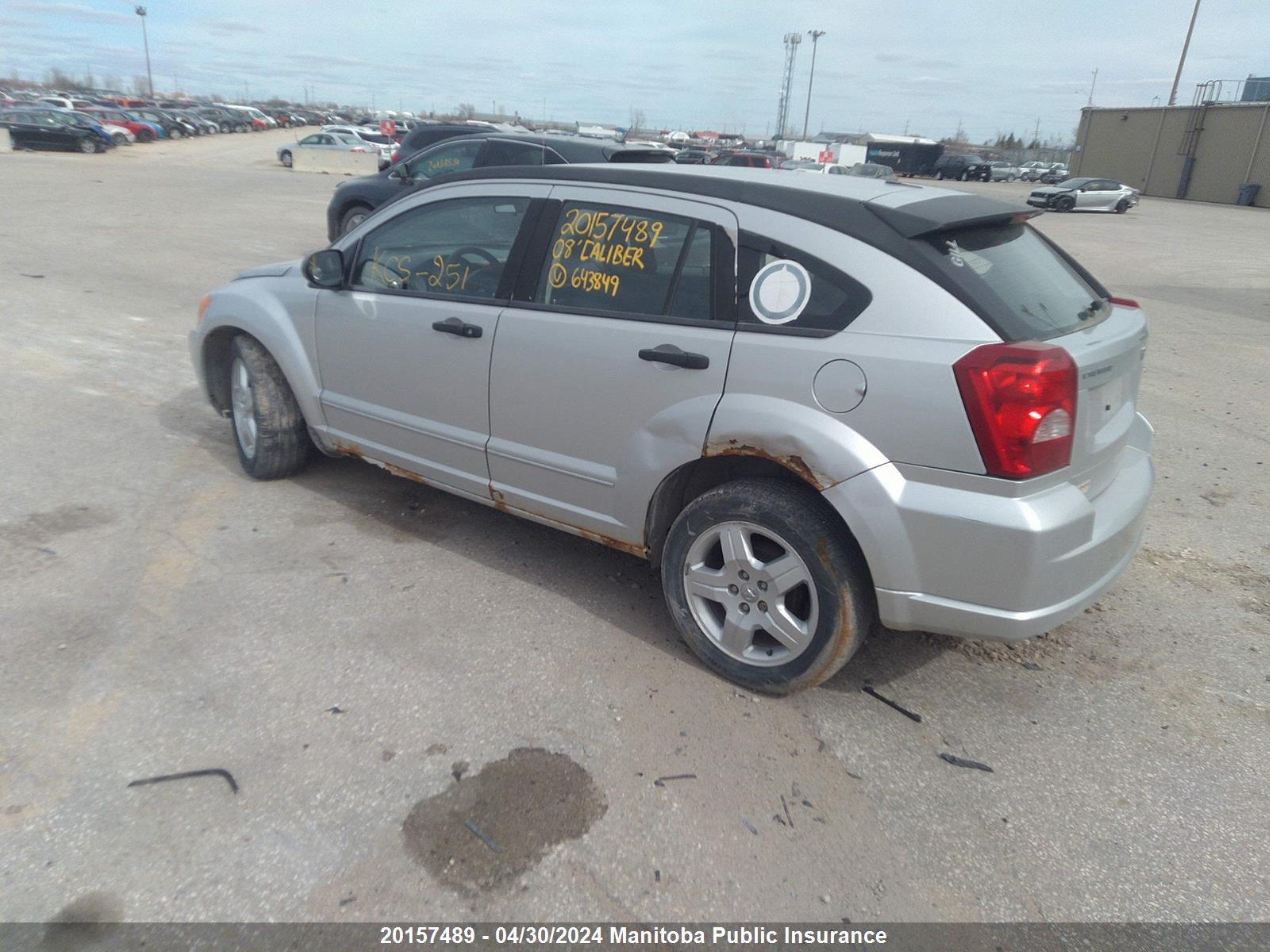 Photo 2 VIN: 1B3HB48B98D643849 - DODGE CALIBER 