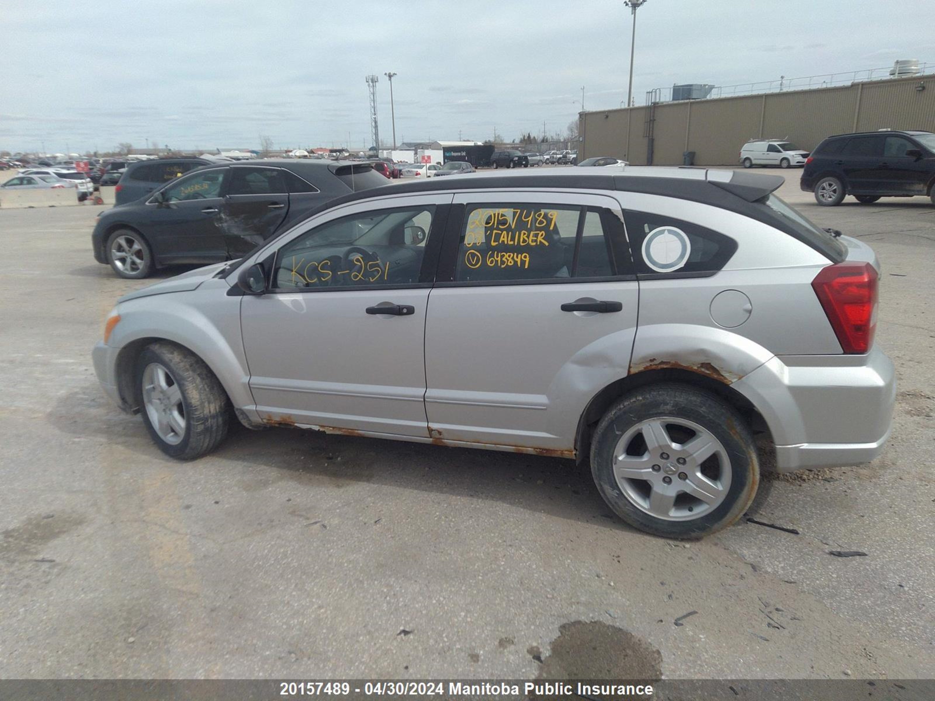 Photo 5 VIN: 1B3HB48B98D643849 - DODGE CALIBER 