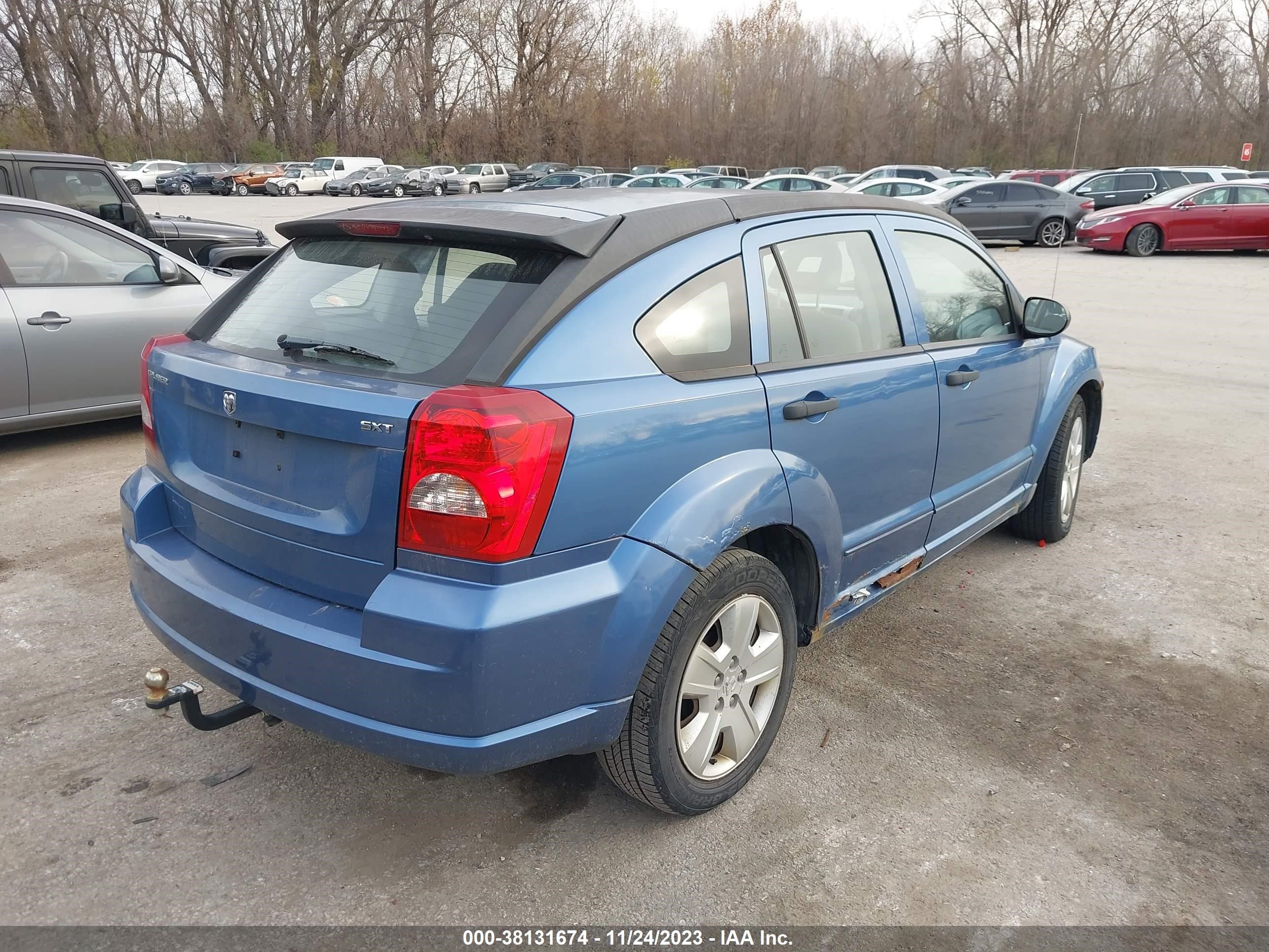 Photo 3 VIN: 1B3HB48BX7D361525 - DODGE CALIBER 