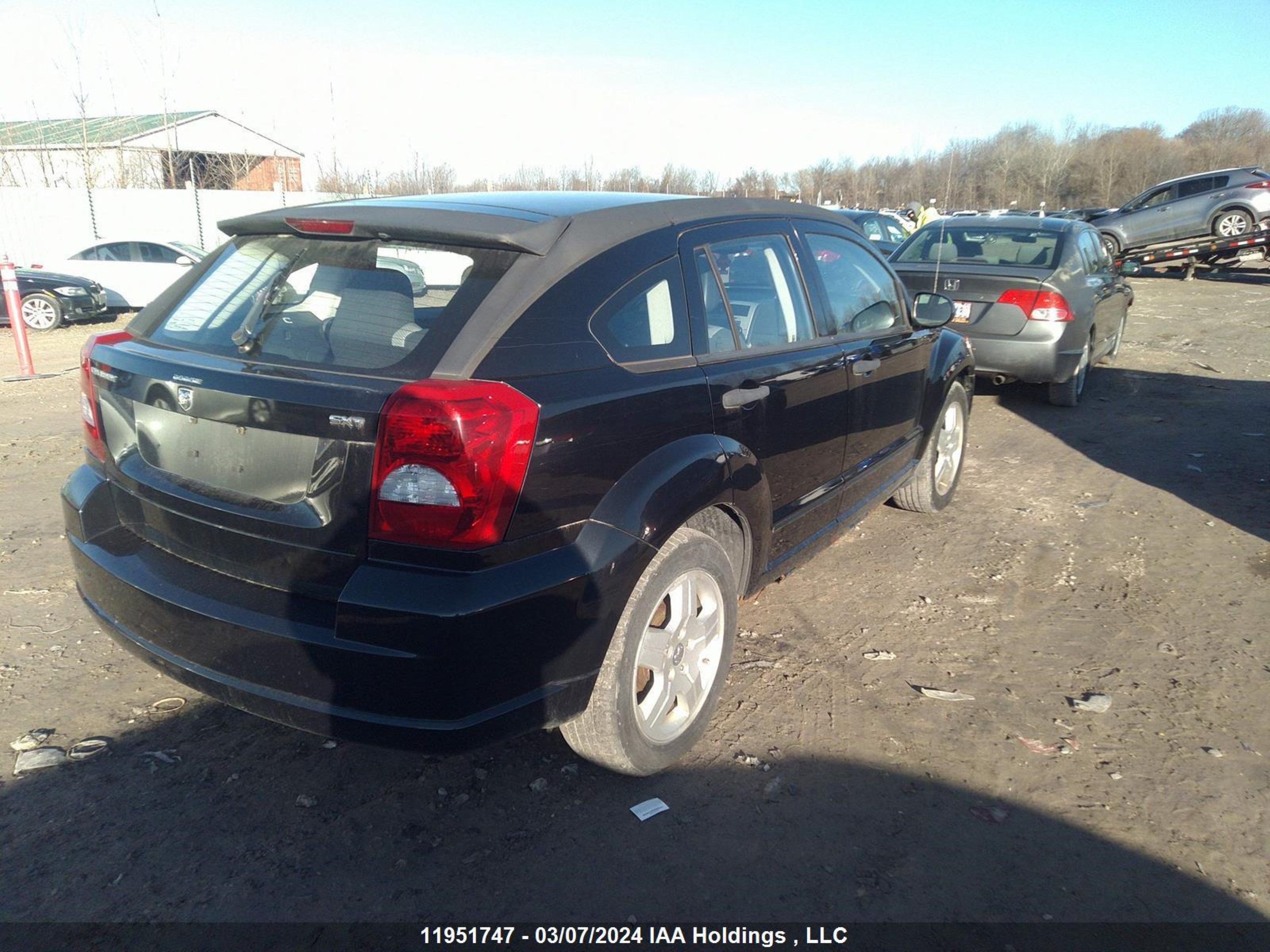 Photo 3 VIN: 1B3HB48BX8D506743 - DODGE CALIBER 