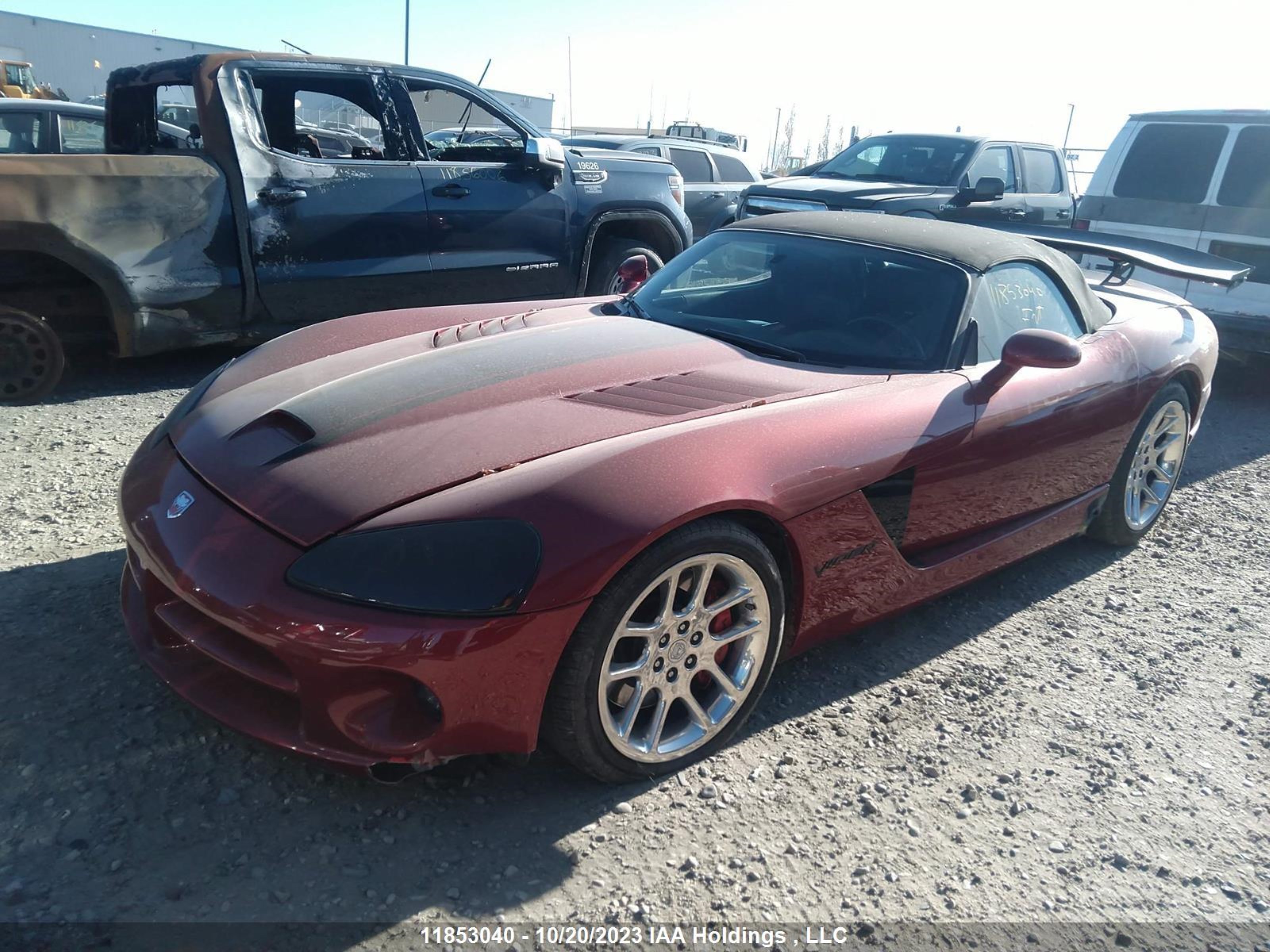 Photo 1 VIN: 1B3JR65Z53V500443 - DODGE VIPER 