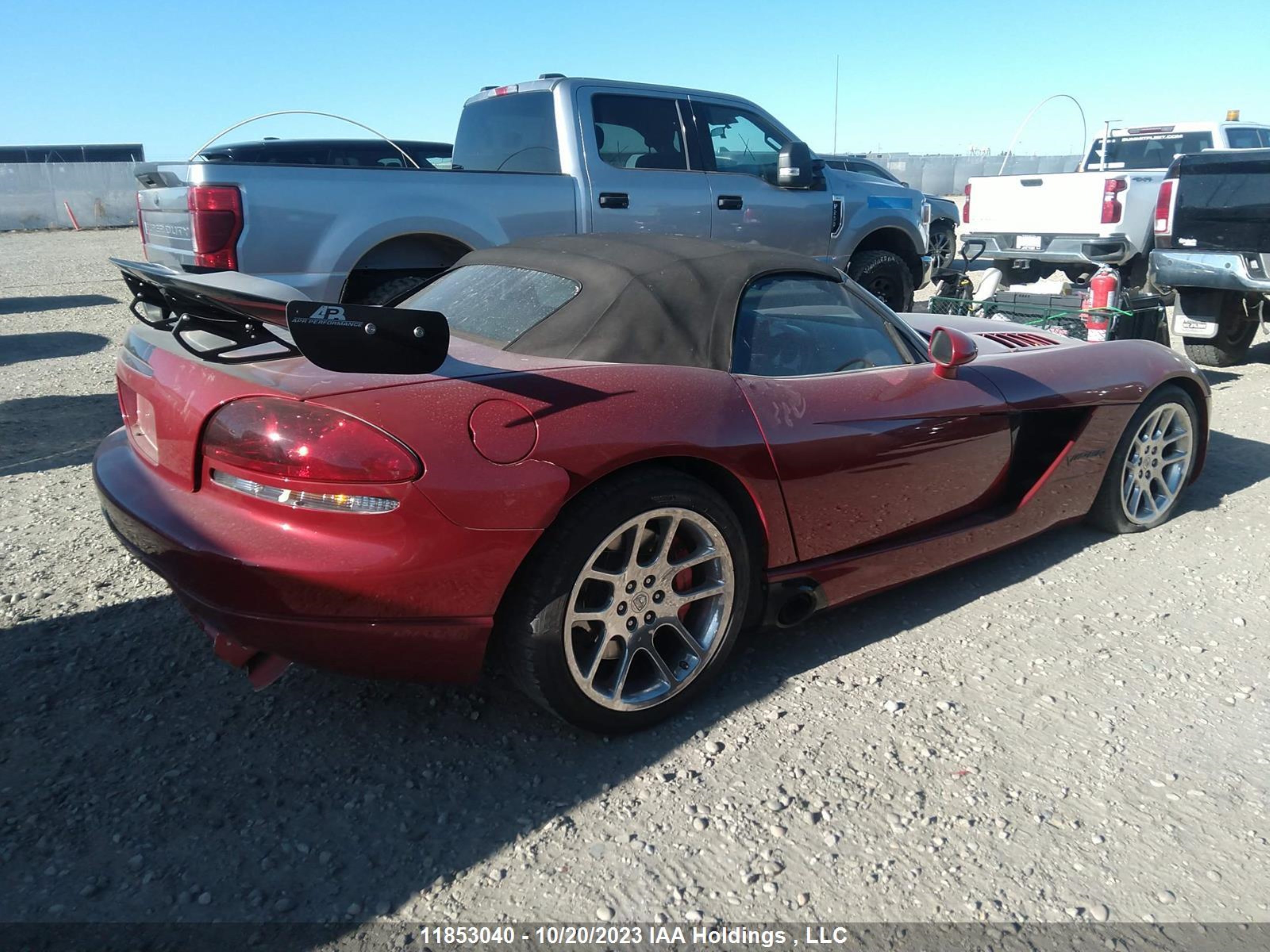 Photo 3 VIN: 1B3JR65Z53V500443 - DODGE VIPER 