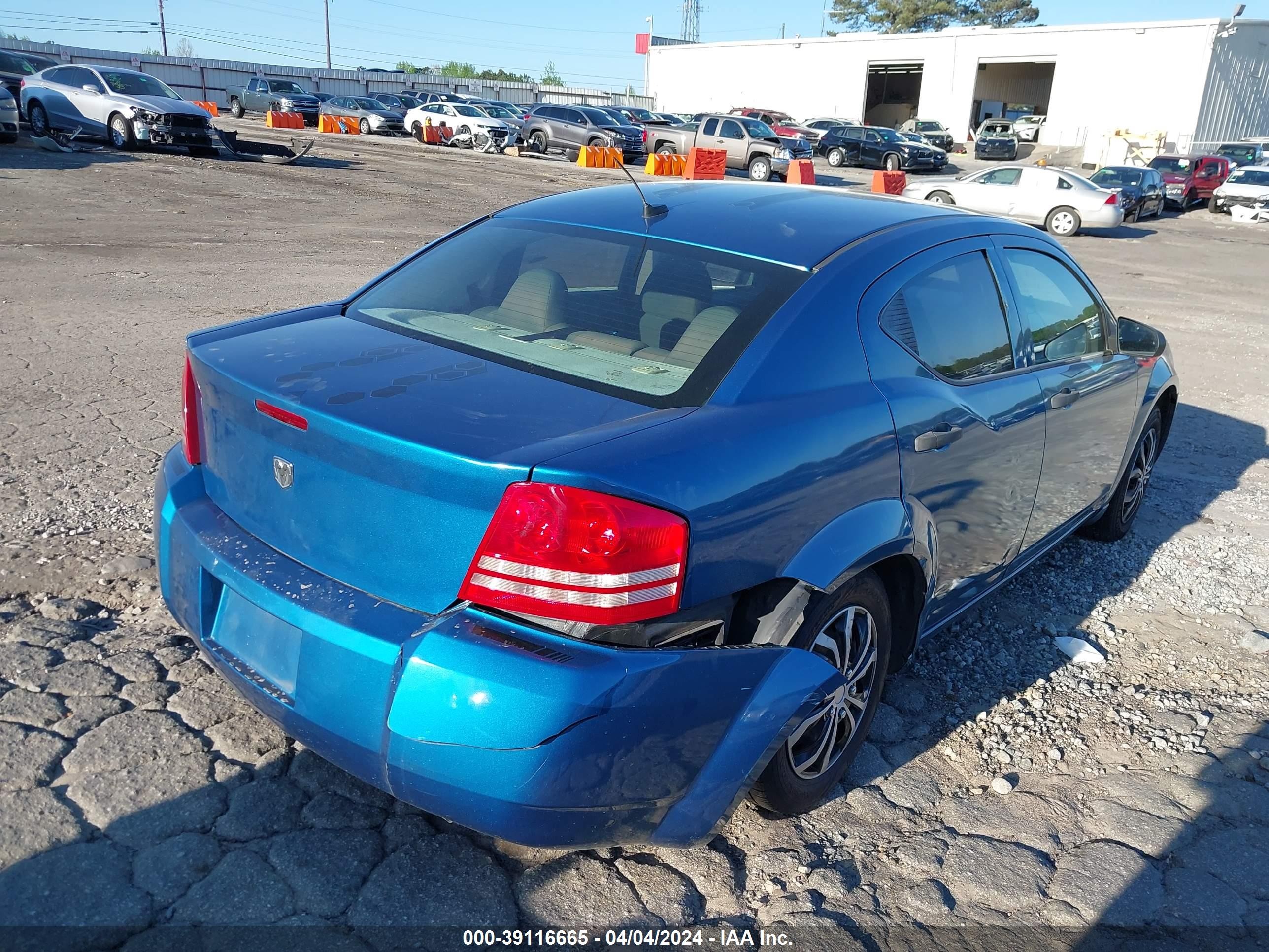 Photo 4 VIN: 1B3LC46BX9N570075 - DODGE AVENGER 