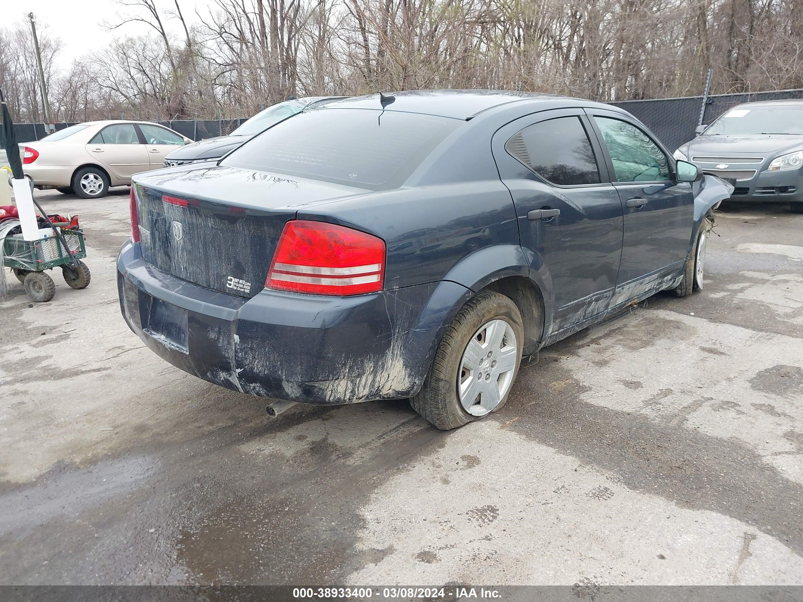 Photo 3 VIN: 1B3LC46K78N227982 - DODGE AVENGER 