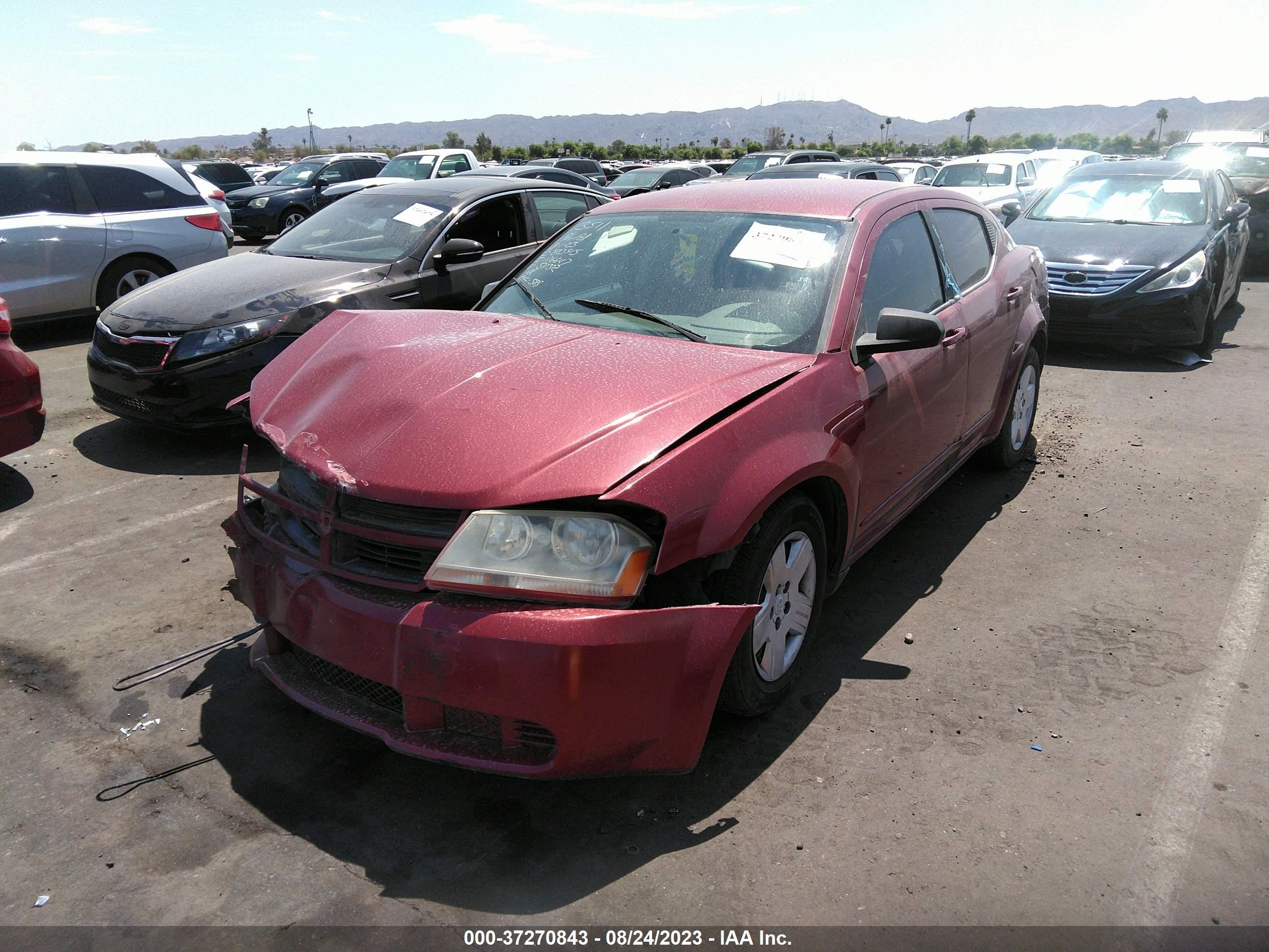 Photo 1 VIN: 1B3LC46K98N577372 - DODGE AVENGER 