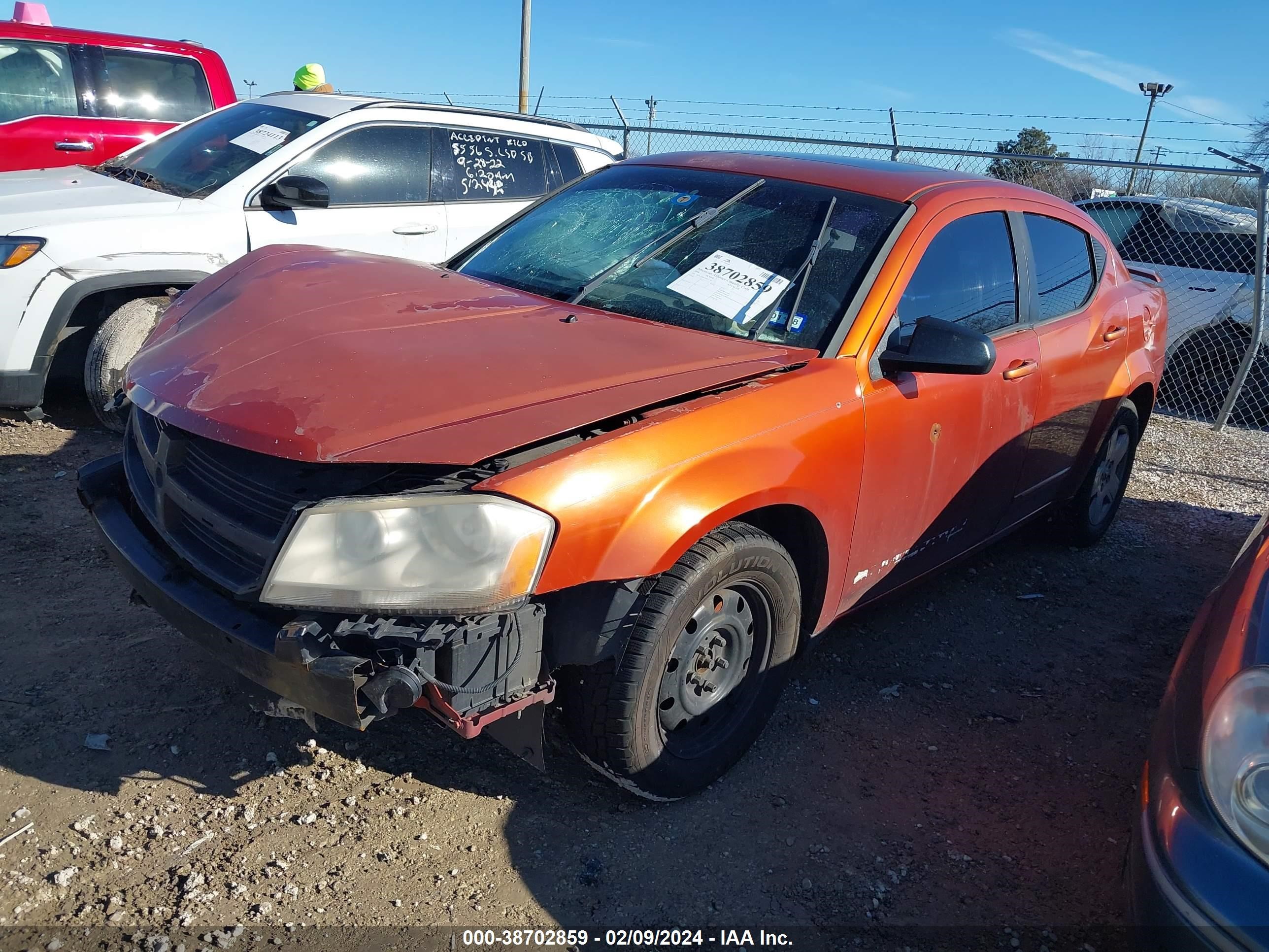 Photo 1 VIN: 1B3LC46K98N611701 - DODGE AVENGER 