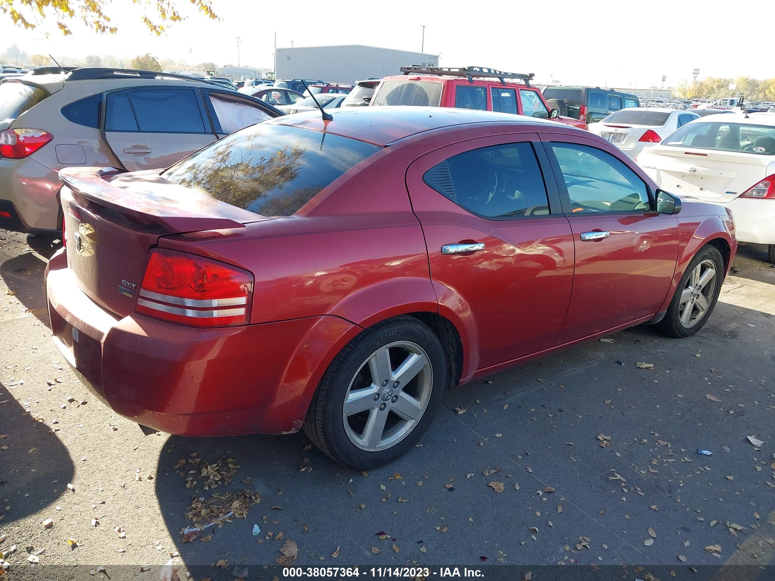 Photo 3 VIN: 1B3LC56R98N625388 - DODGE AVENGER 