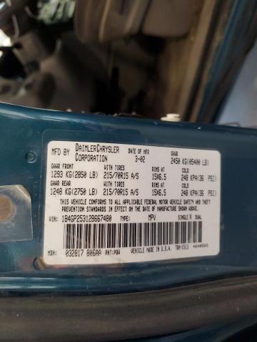 Photo 12 VIN: 1B4GP25312B667480 - DODGE CARAVAN SE 