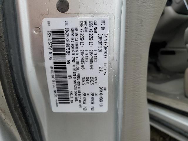 Photo 12 VIN: 1B4GP45331B175382 - DODGE CARAVAN 