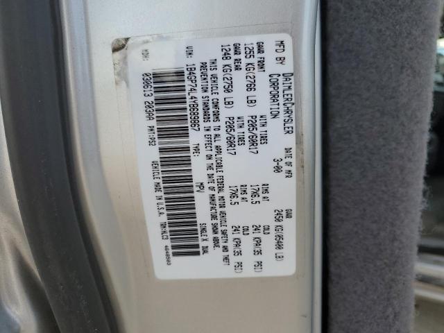 Photo 12 VIN: 1B4GP74L4YB689867 - DODGE CARAVAN 