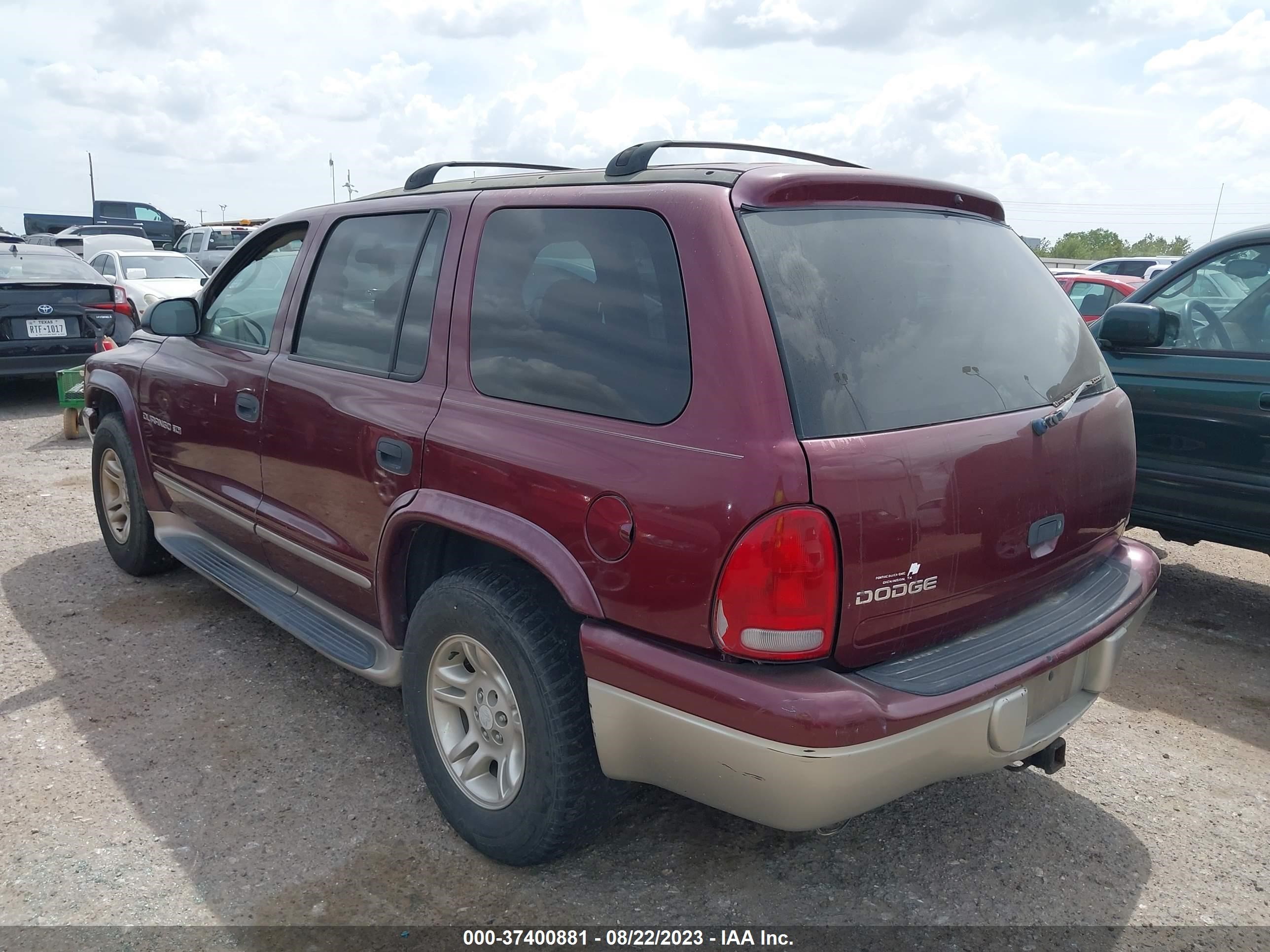 Photo 2 VIN: 1B4HR28N41F636260 - DODGE DURANGO 