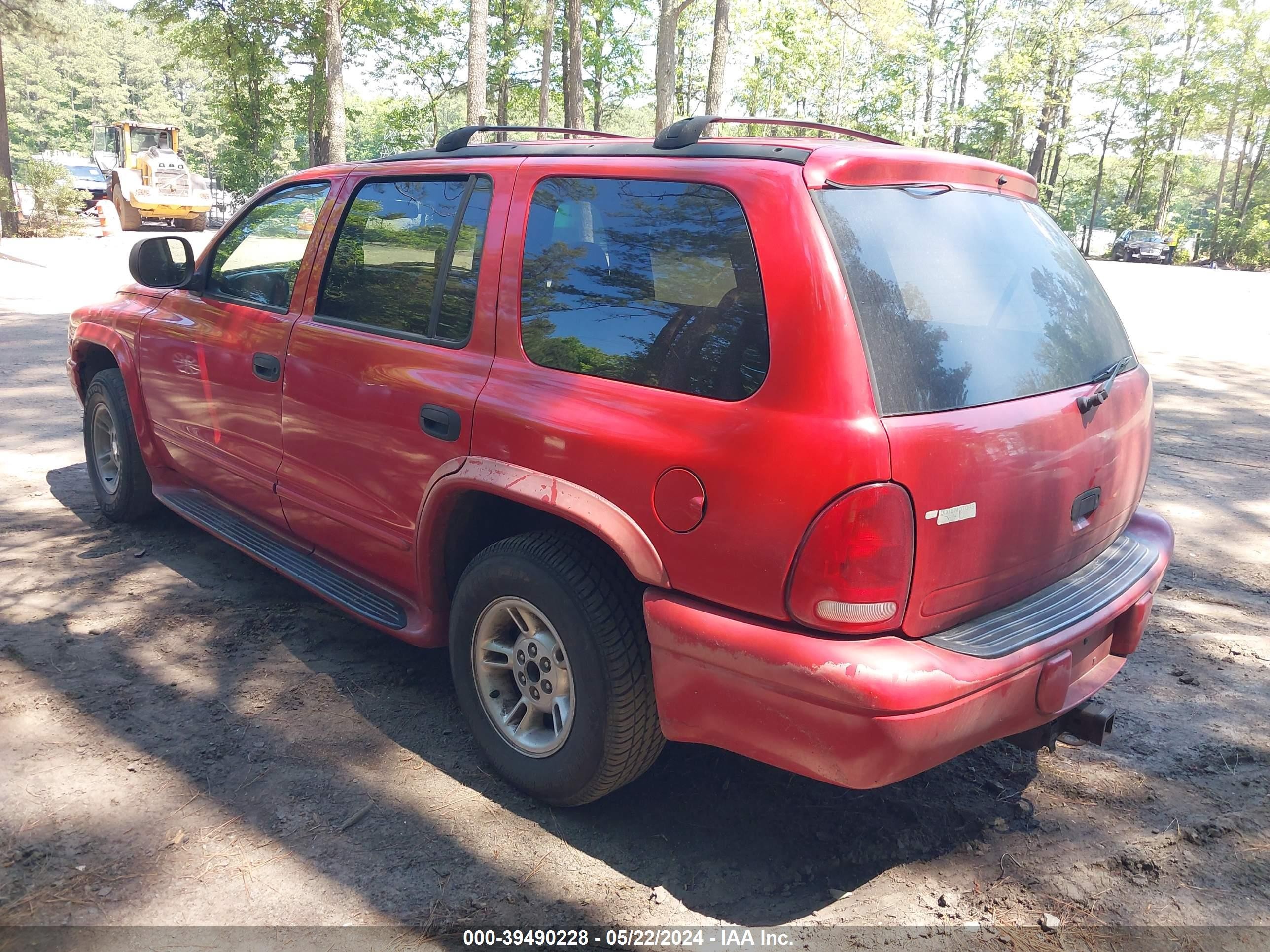 Photo 2 VIN: 1B4HR28Y7YF266426 - DODGE DURANGO 