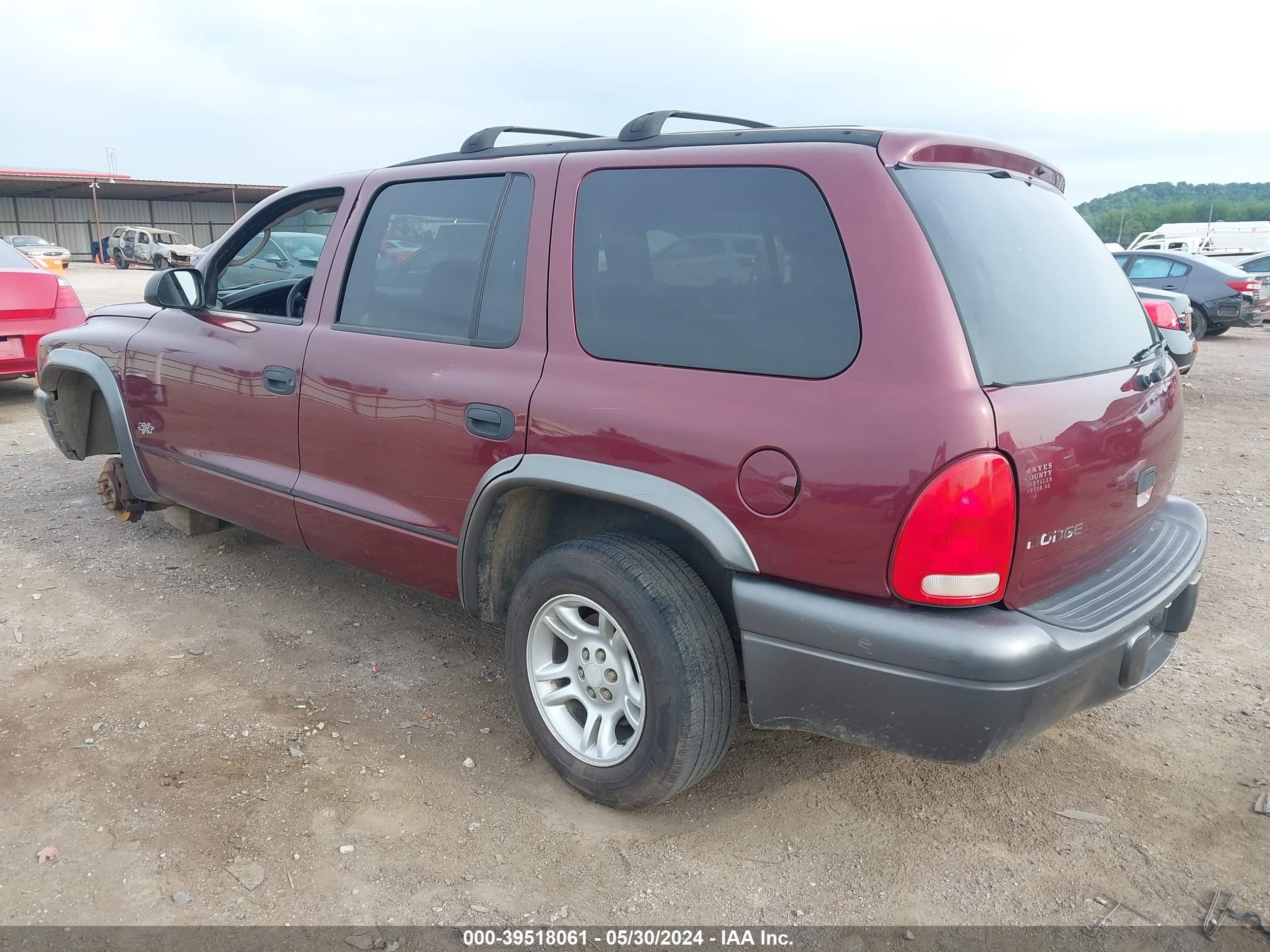 Photo 2 VIN: 1B4HR38N42F206249 - DODGE DURANGO 