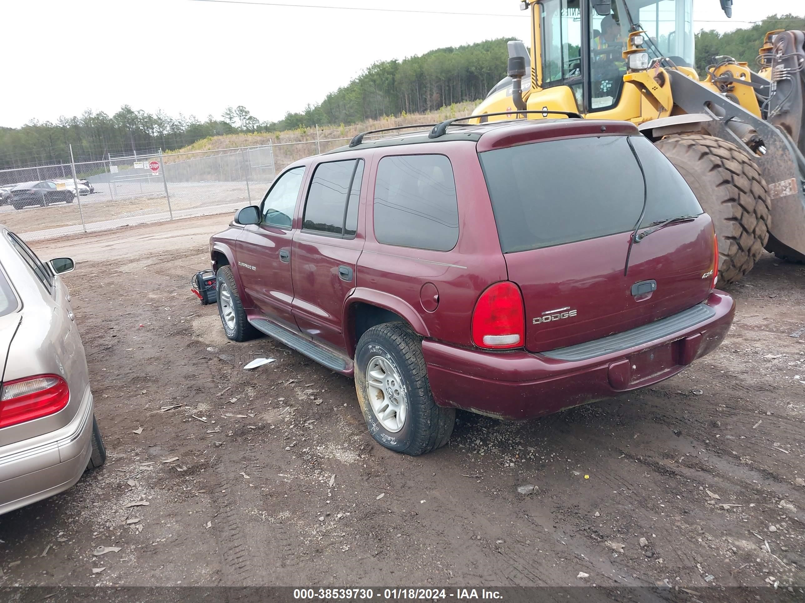 Photo 2 VIN: 1B4HS28N41F560530 - DODGE DURANGO 