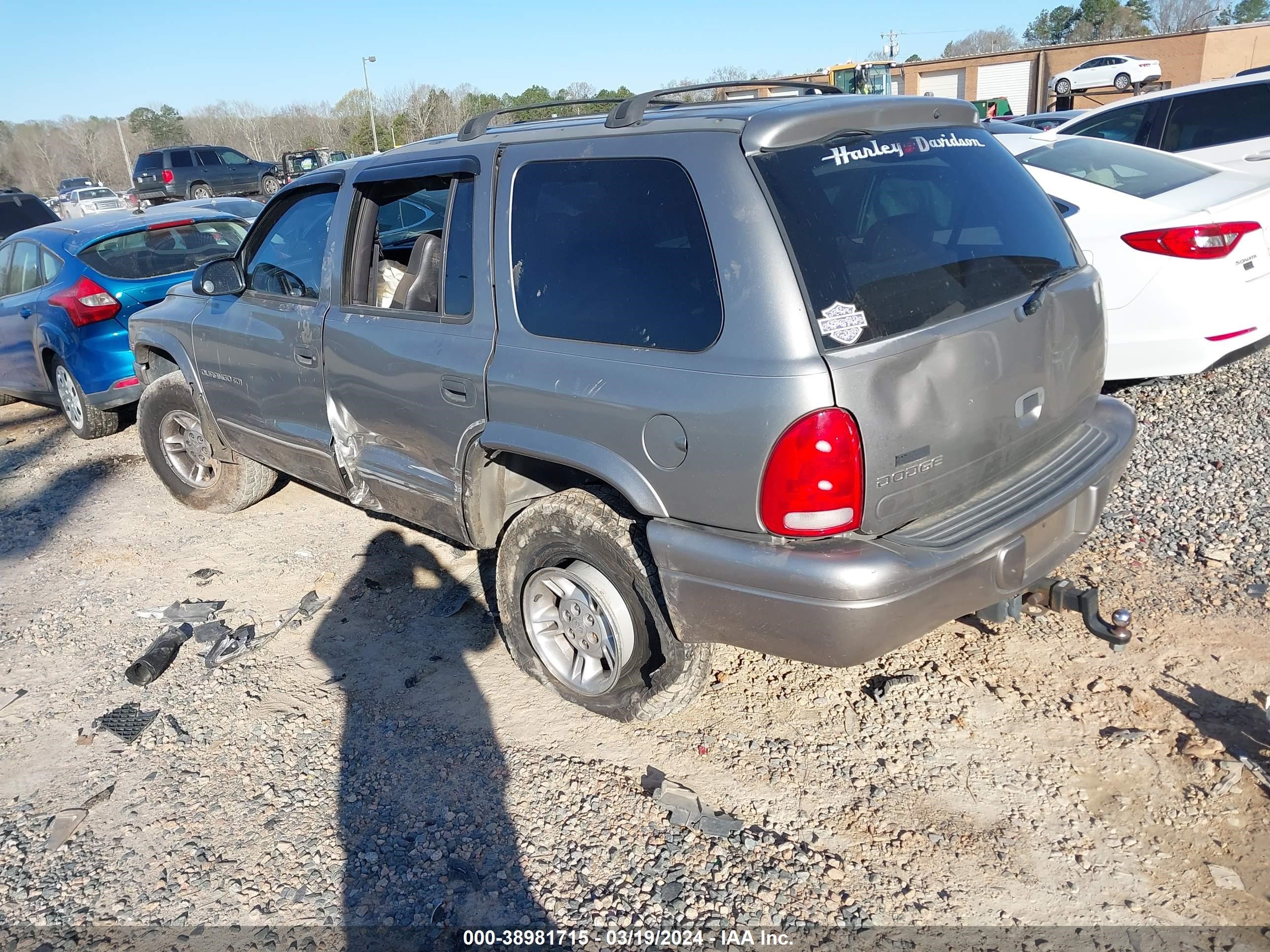 Photo 2 VIN: 1B4HS28Y8XF693942 - DODGE DURANGO 