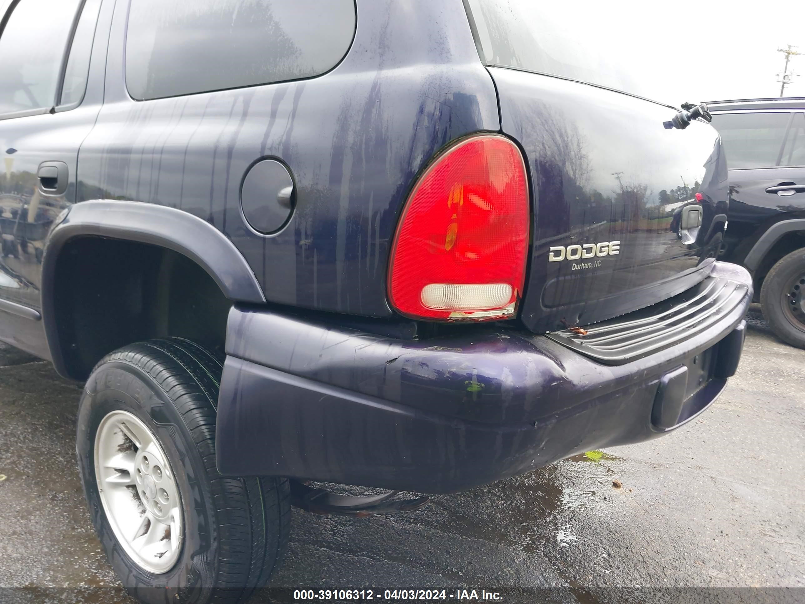 Photo 5 VIN: 1B4HS28Y9XF514730 - DODGE DURANGO 